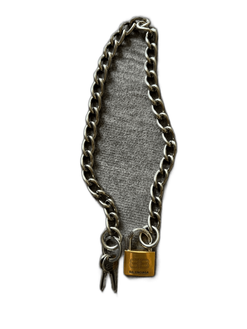Balenciaga Balenciaga Key Locker Chain Necklace Size ONE SIZE - 1 Thumbnail