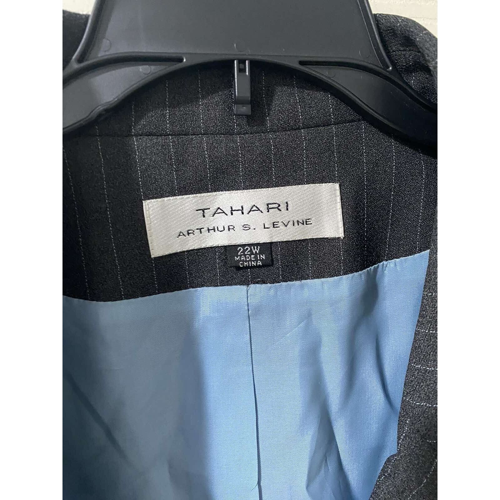 Elie Tahari Tahari Arthur Levine Button Blazer Jacket Size 22W A001622 Size XXL / US 16-18 / IT 52-54 - 4 Thumbnail
