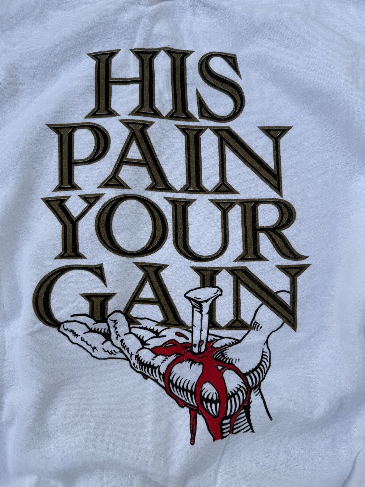 Vintage Vintage 90’s Lords Gym White Crewneck Size US L / EU 52-54 / 3 - 4 Thumbnail
