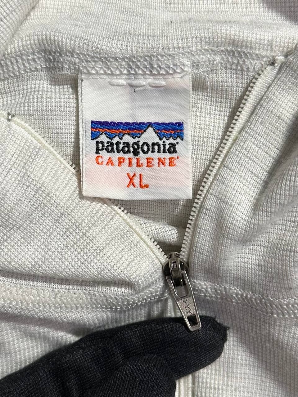 Patagonia × Vintage Patagonia Capilene Base Layer Shirt 1/4 zip made in france Size US XL / EU 56 / 4 - 9 Thumbnail