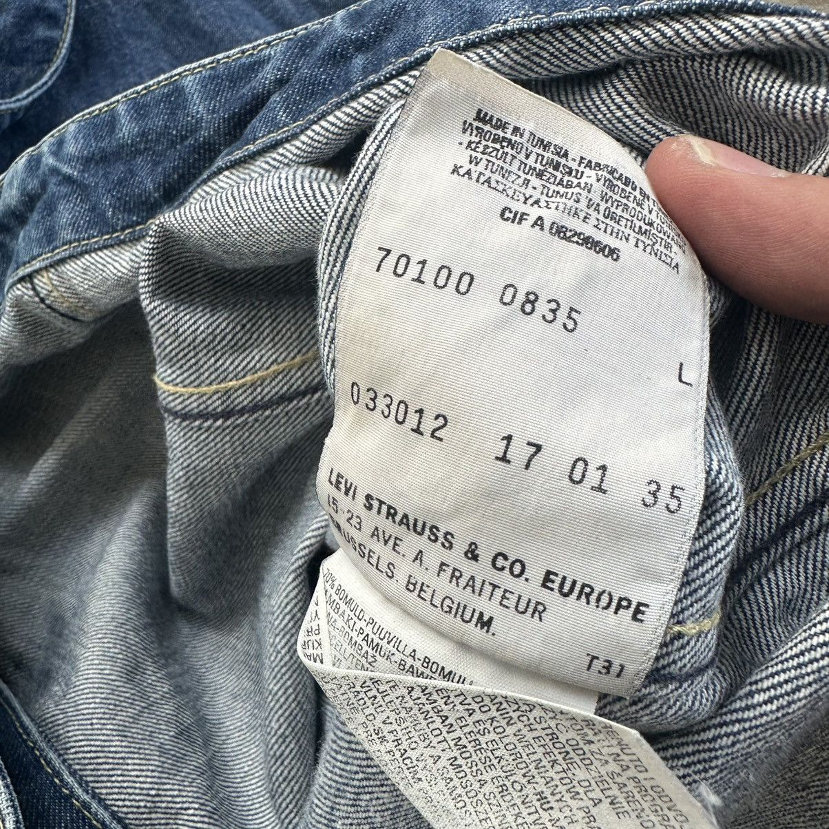 Levi's Levis Engineered Jeans Snap Button Denim Jacket Size US L / EU 52-54 / 3 - 8 Thumbnail