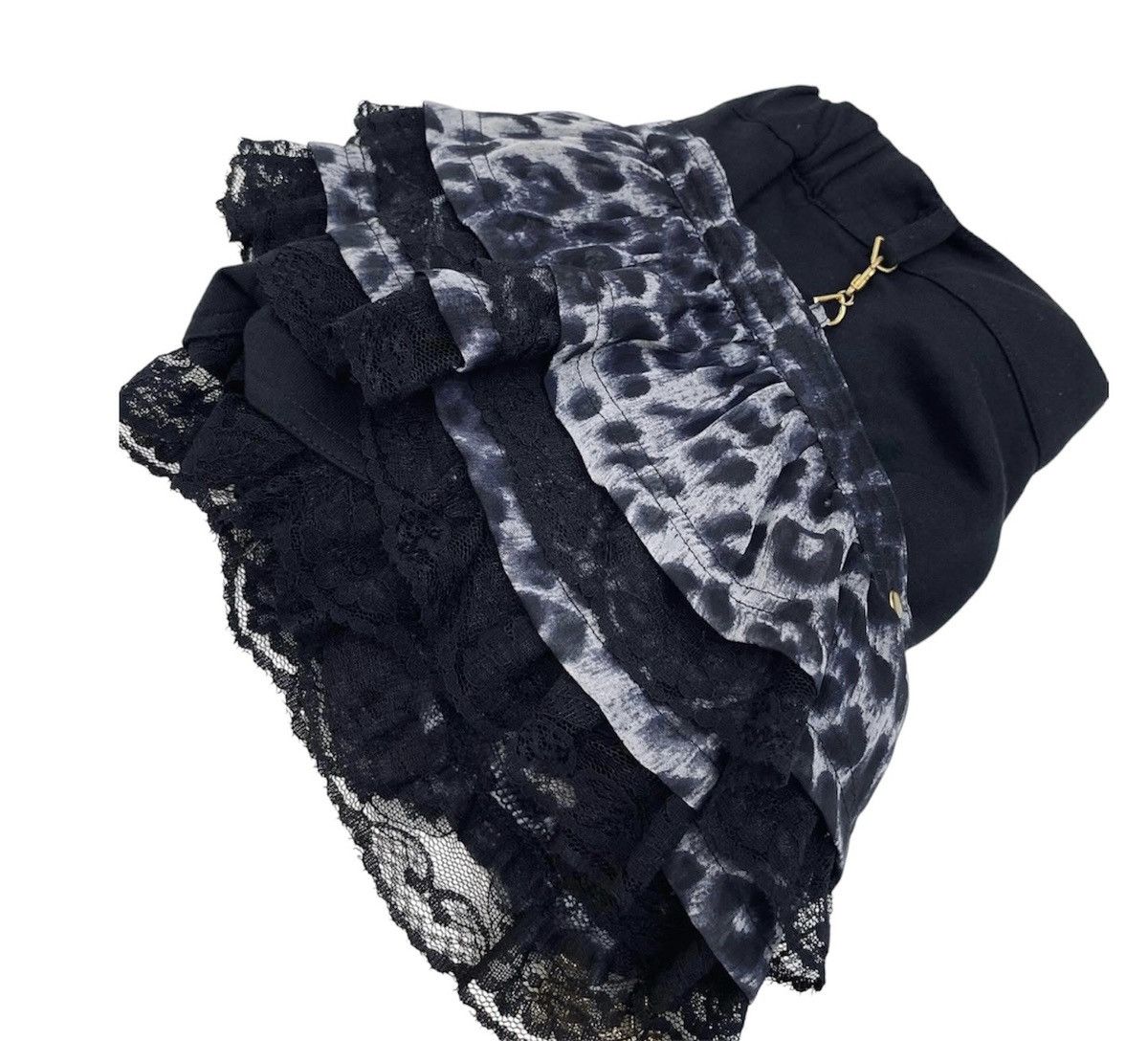 Japanese Brand Dialle Laisen Gyaru leopard micro skorts ☠️💗 Size 26" / US 2 / IT 38 - 5 Thumbnail