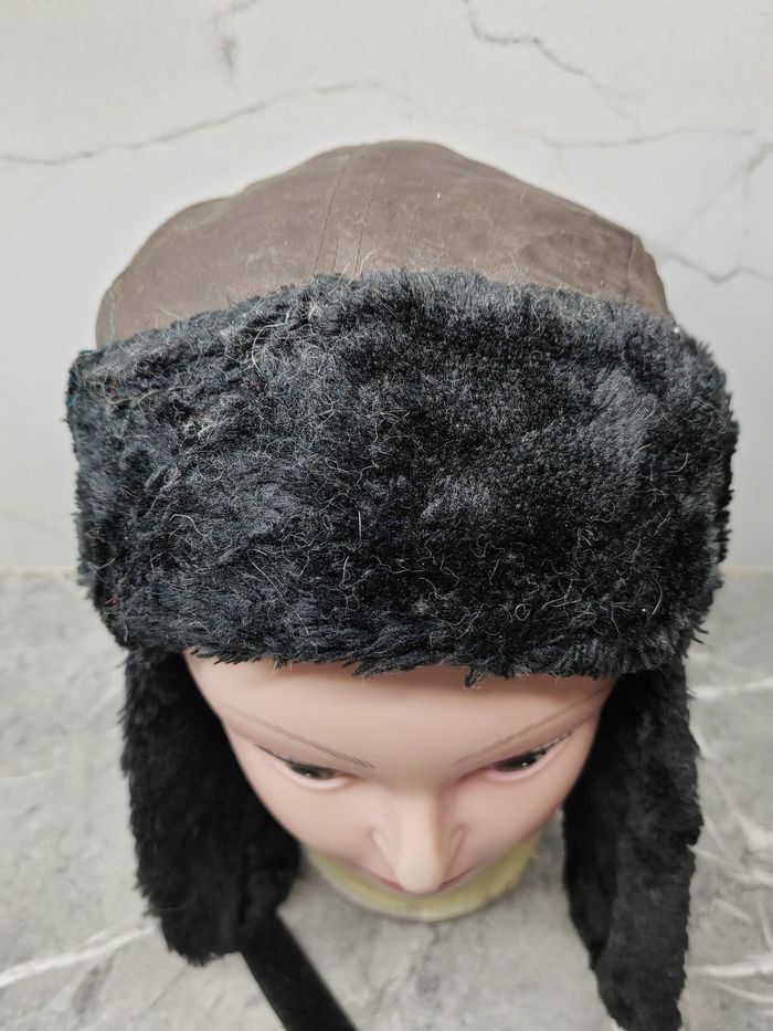 Vintage Vintage Y2k Ushanka Fleece Earflap Cap Hat Size ONE SIZE - 3 Thumbnail