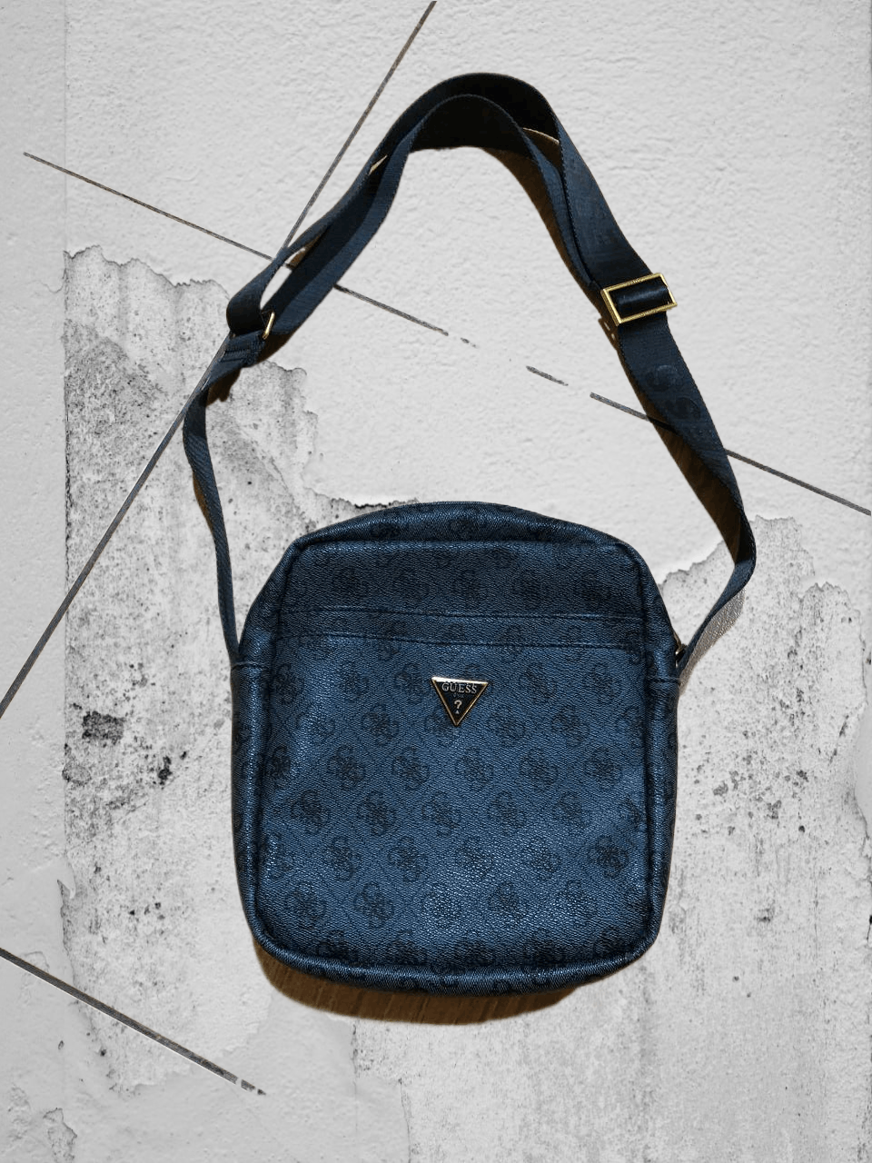 Guess GUESS Smart Top Zip Crossbody Flat Teal Size ONE SIZE - 1 Thumbnail