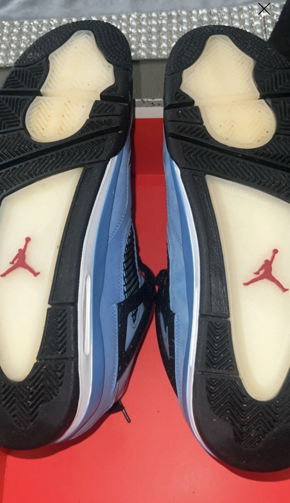 Jordan Brand × Travis Scott Nike Air Jordan 4 Retro Travis Scott Cactus Jack University Size US 12 / EU 45 - 9 Thumbnail