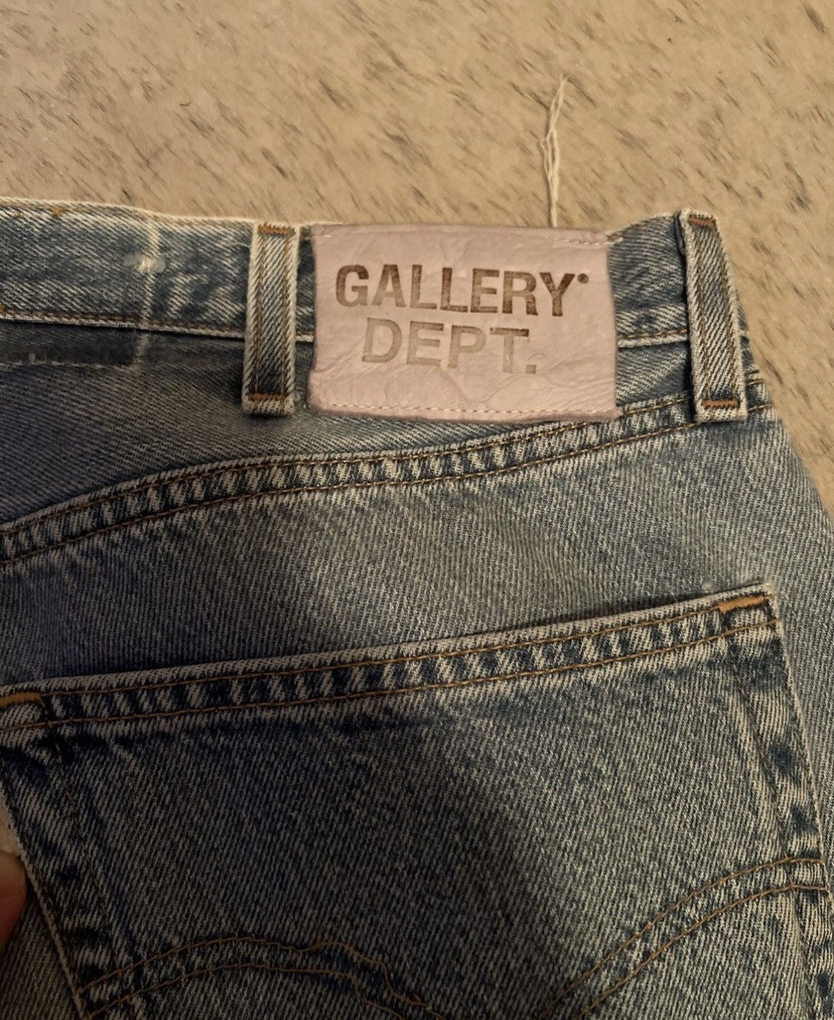 Gallery Dept. Gallery Dept 'Two-Face' 5001 Denim (size 38) Size US 38 / EU 54 - 4 Thumbnail