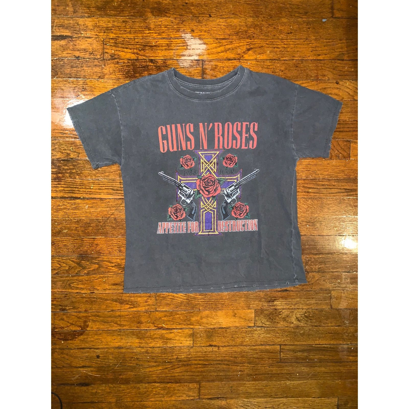 Band Tees Guns N Roses Appetite For Destruction T Shirt Black Small Size US S / EU 44-46 / 1 - 3 Thumbnail