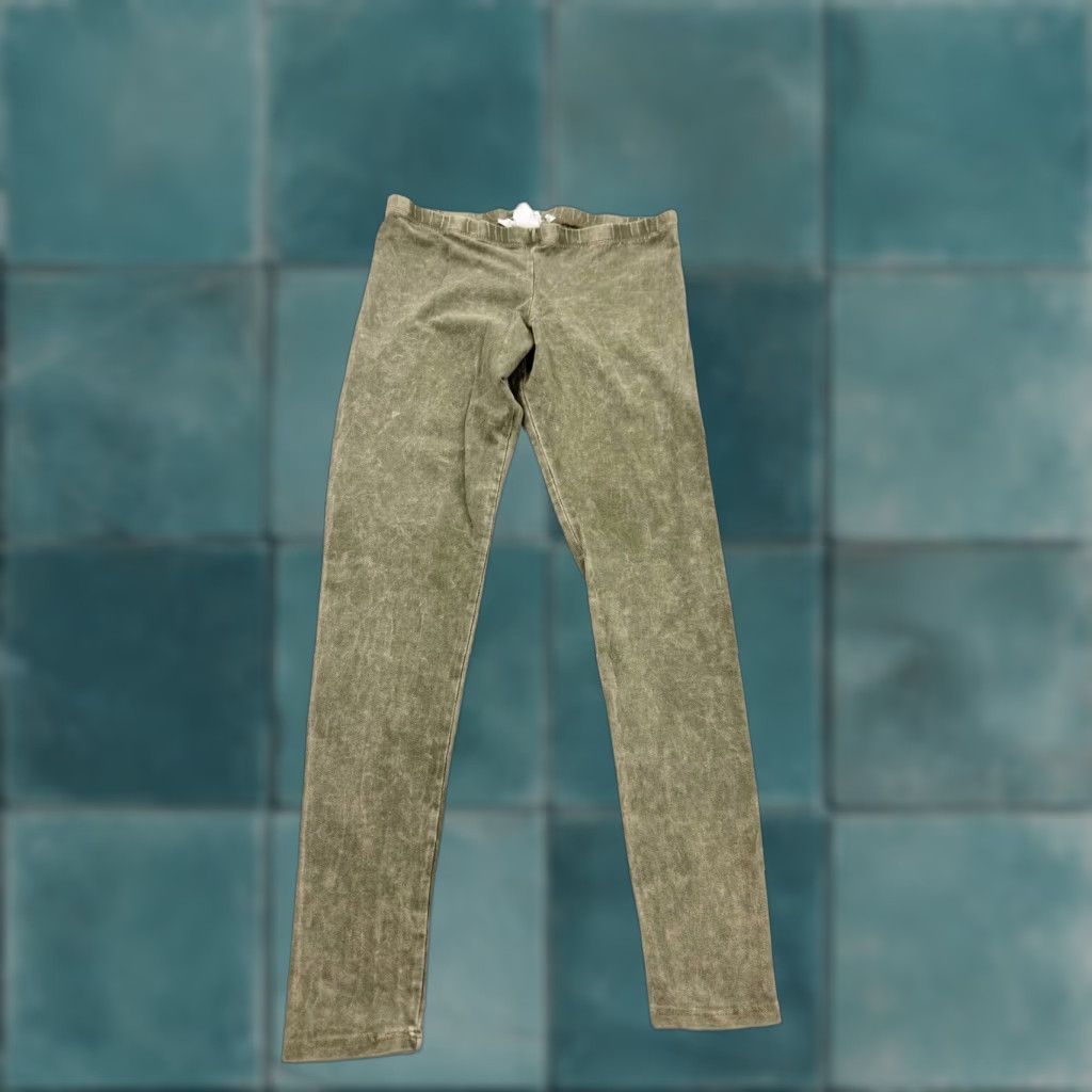 Vintage VINTAGE Milkyway Leggings Women’s L Large Green Tie Dye Size 36" / US 14 / IT 50 - 1 Thumbnail