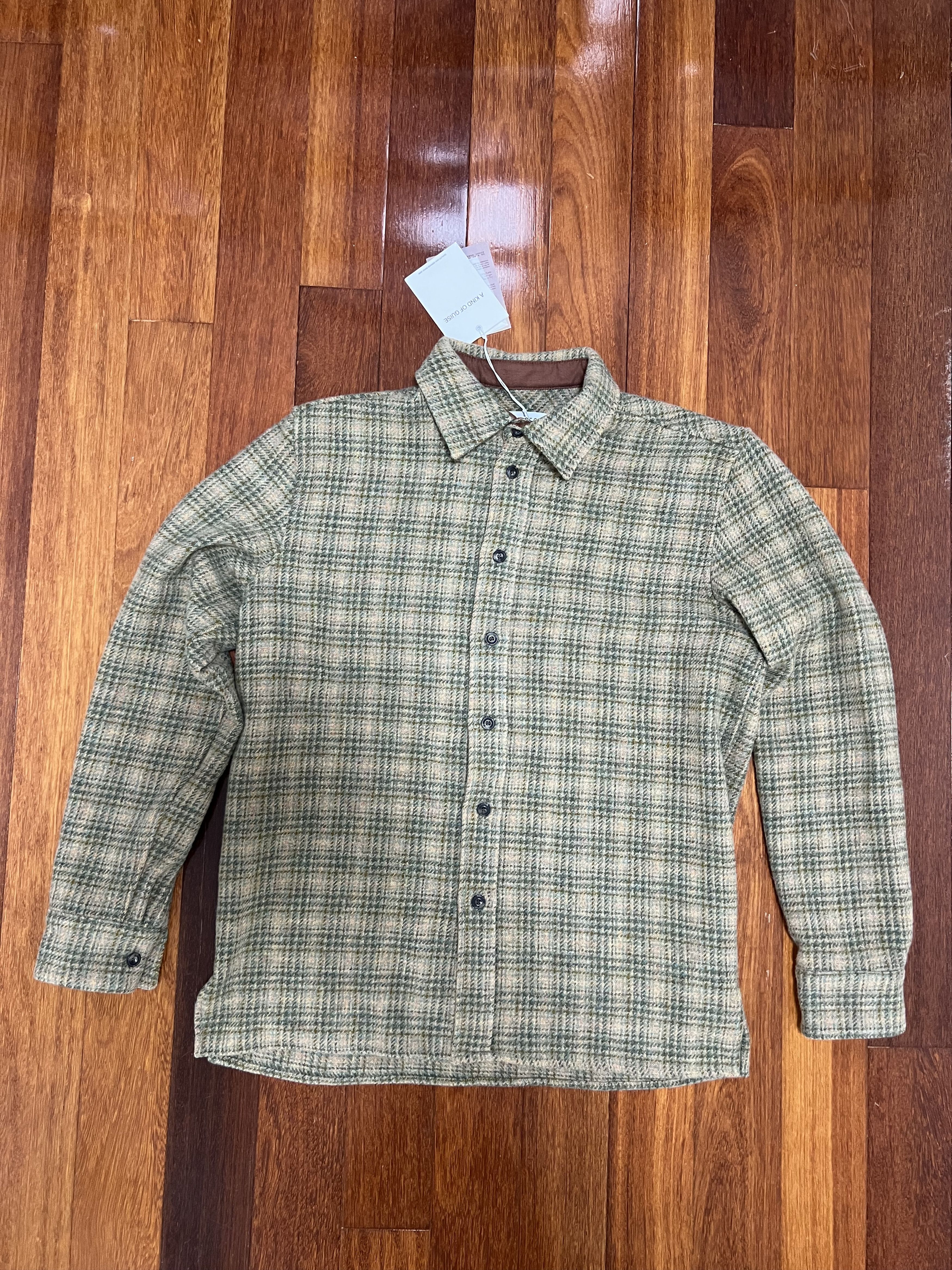 A Kind Of Guise 💚 AW23 A Kind Of Guise Dullu Shirt Northern Lights Check Size US M / EU 48-50 / 2 - 7 Thumbnail