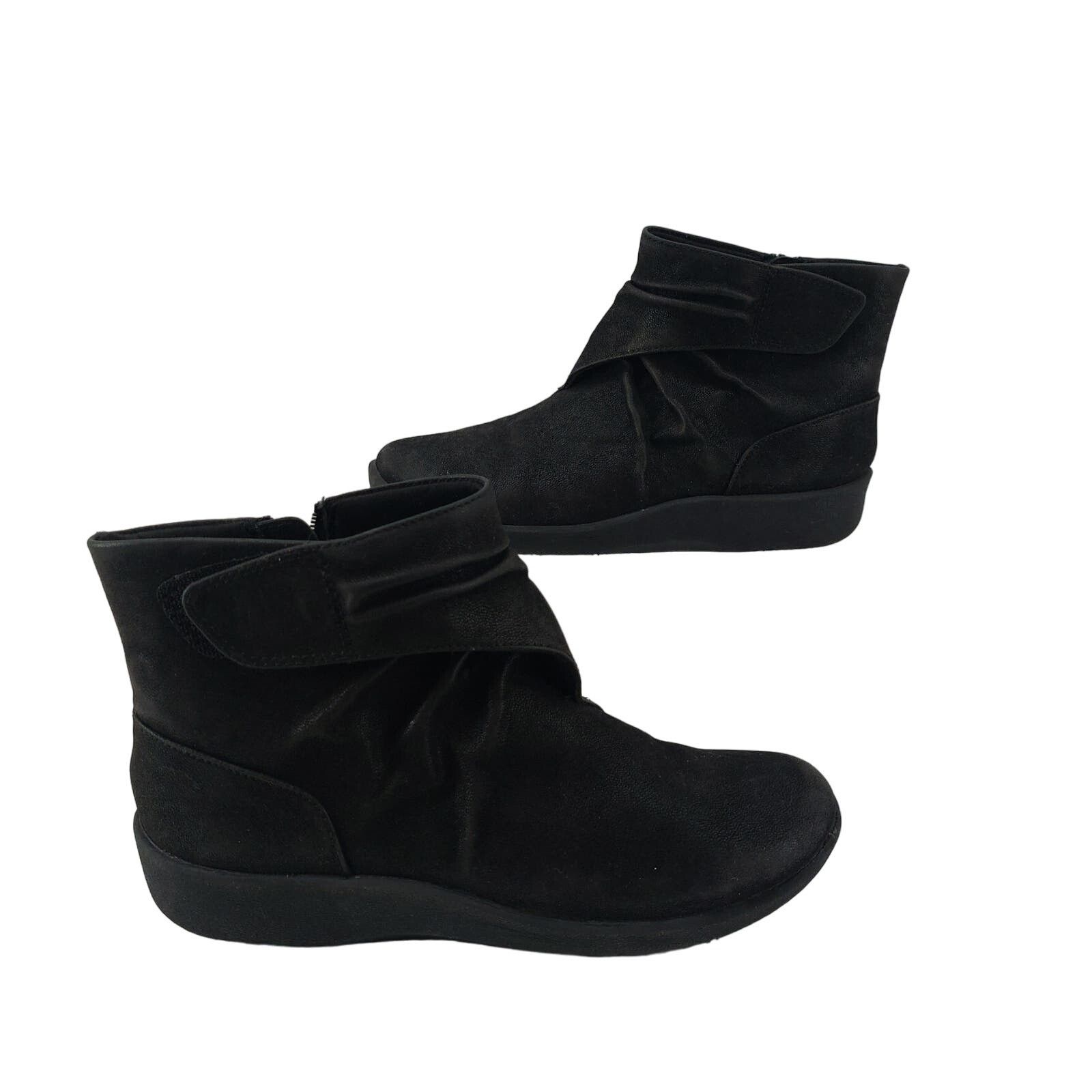 Clarks Clarks Cloudsteppers Booties Sillian Tana Black Side Zip 5.5 Size US 5.5 / IT 35.5 - 1 Thumbnail