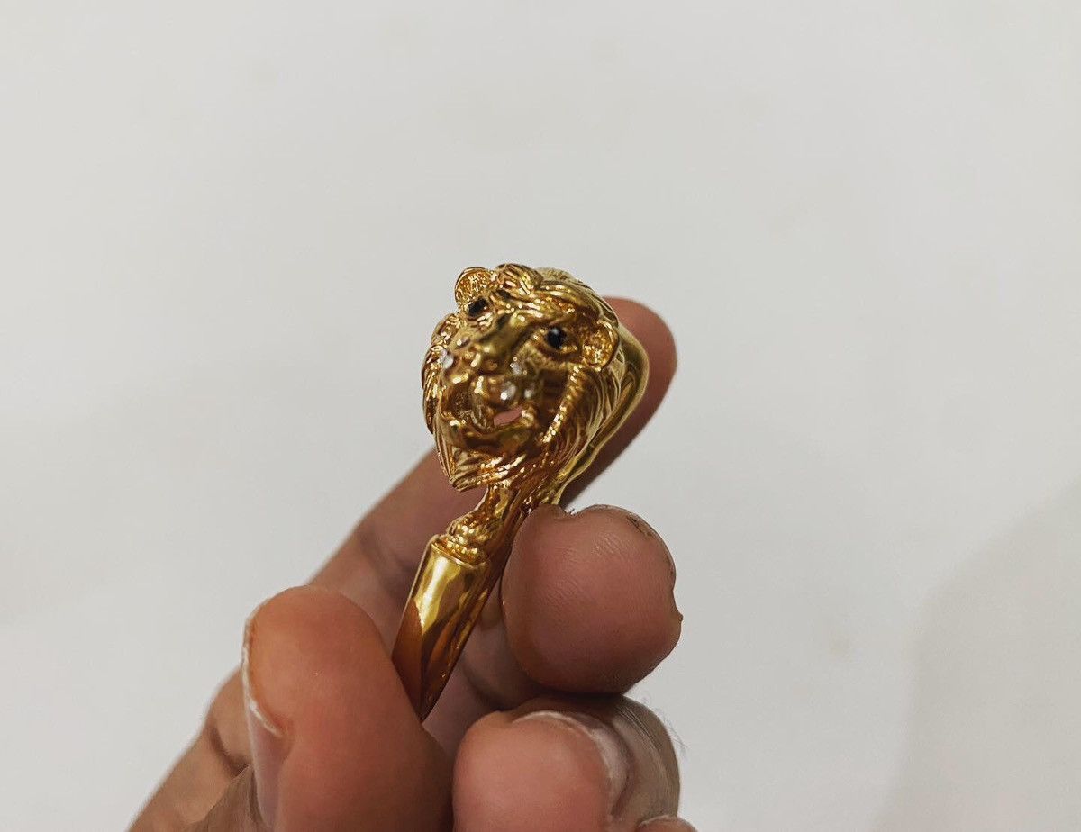 Stussy Stussy x Jules Kim Lion Double Ring Size ONE SIZE - 4 Thumbnail