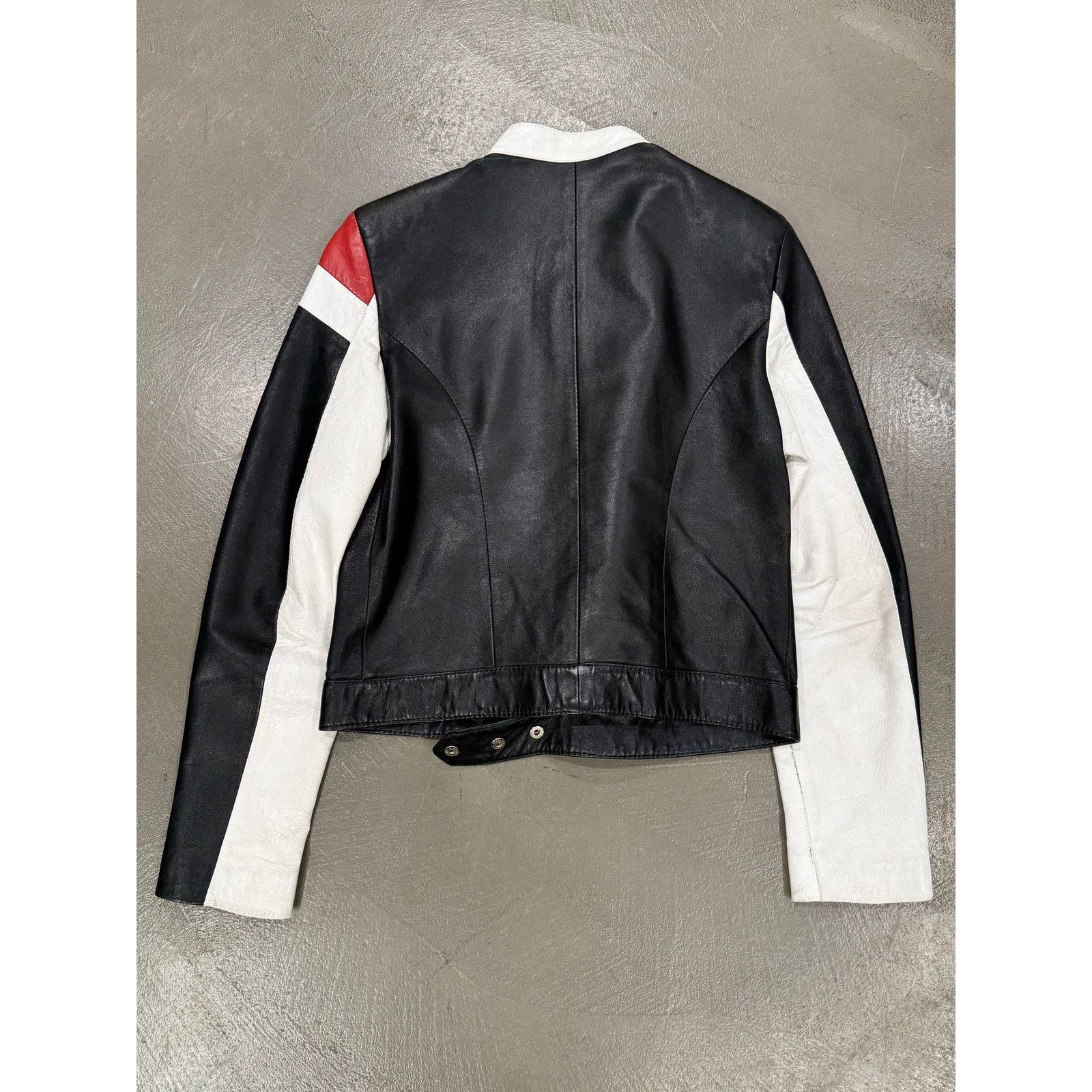 Dolce & Gabbana S/S 2001 Dolce & Gabbana biker leather jacket Size M / US 6-8 / IT 42-44 - 10 Thumbnail