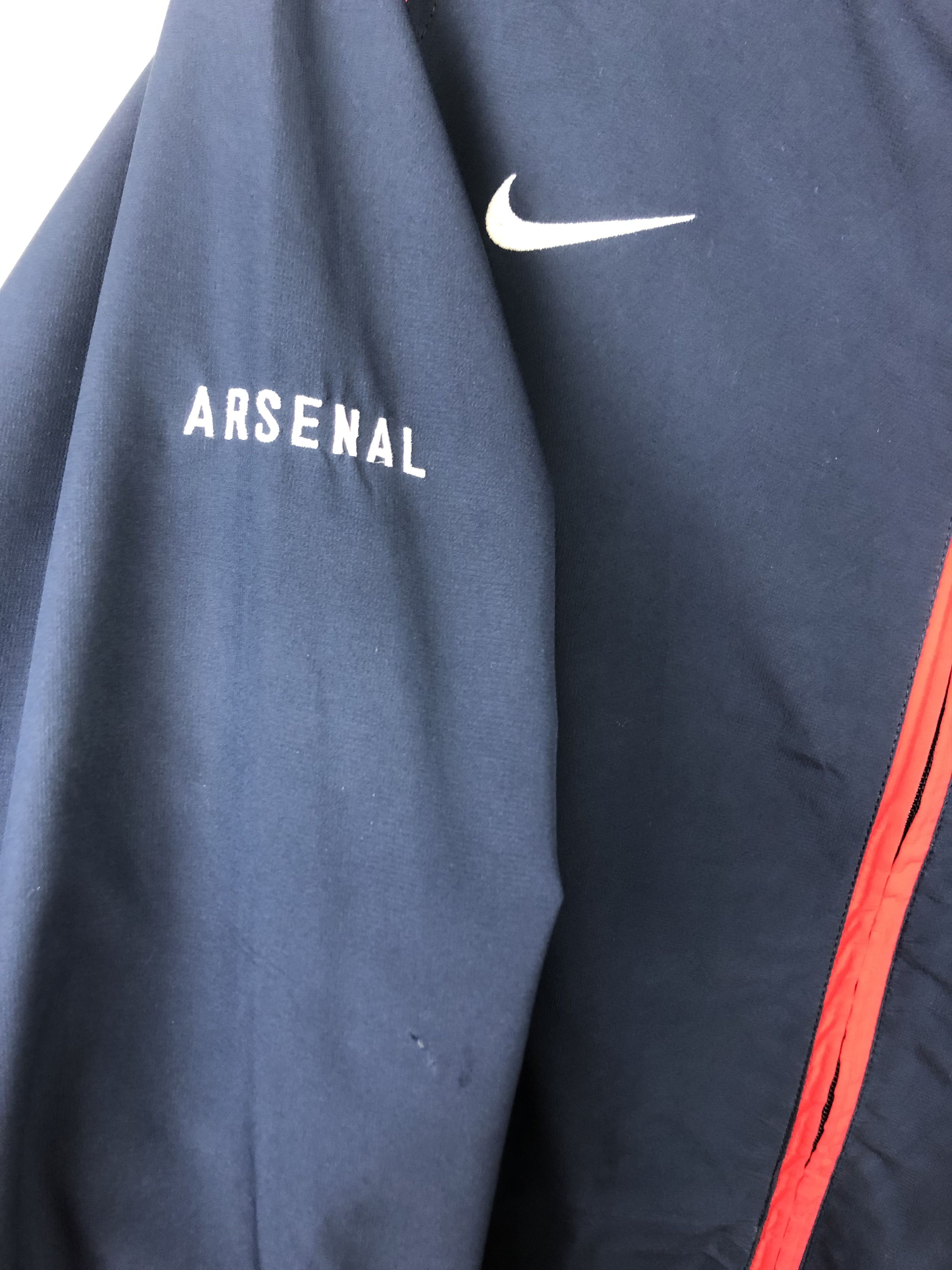 Nike Vintage Nike Arsenal Football Jacket Soccer Track Top Mens Size US XL / EU 56 / 4 - 3 Thumbnail