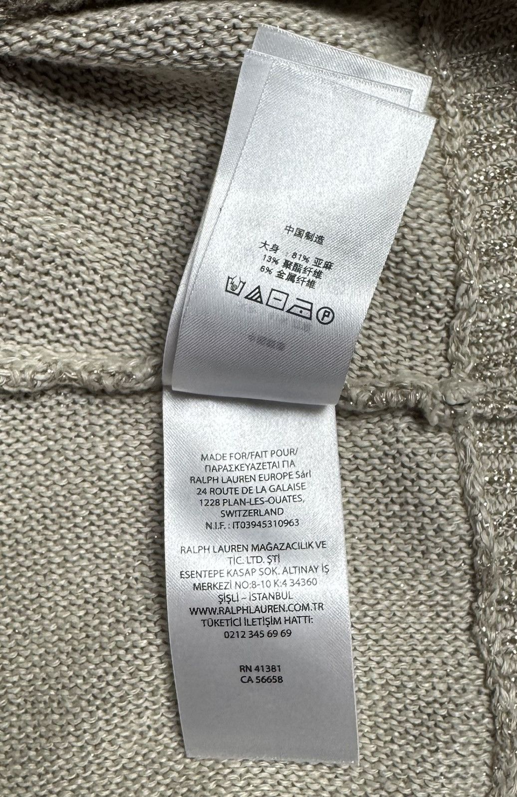 Lauren Ralph Lauren Lauren Ralph Lauren Black Label Knit Short Sleeve Sweater Size L / US 10 / IT 46 - 9 Thumbnail