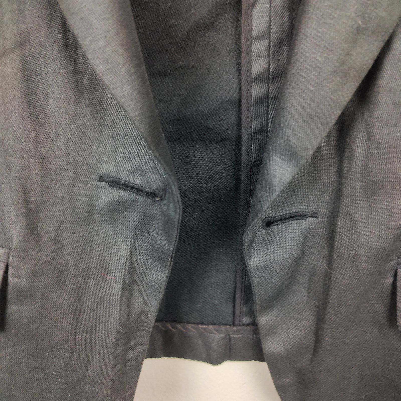Other One Grey Day Open Fit Blazer Womens Medium Black Cotton Size M / US 6-8 / IT 42-44 - 4 Thumbnail