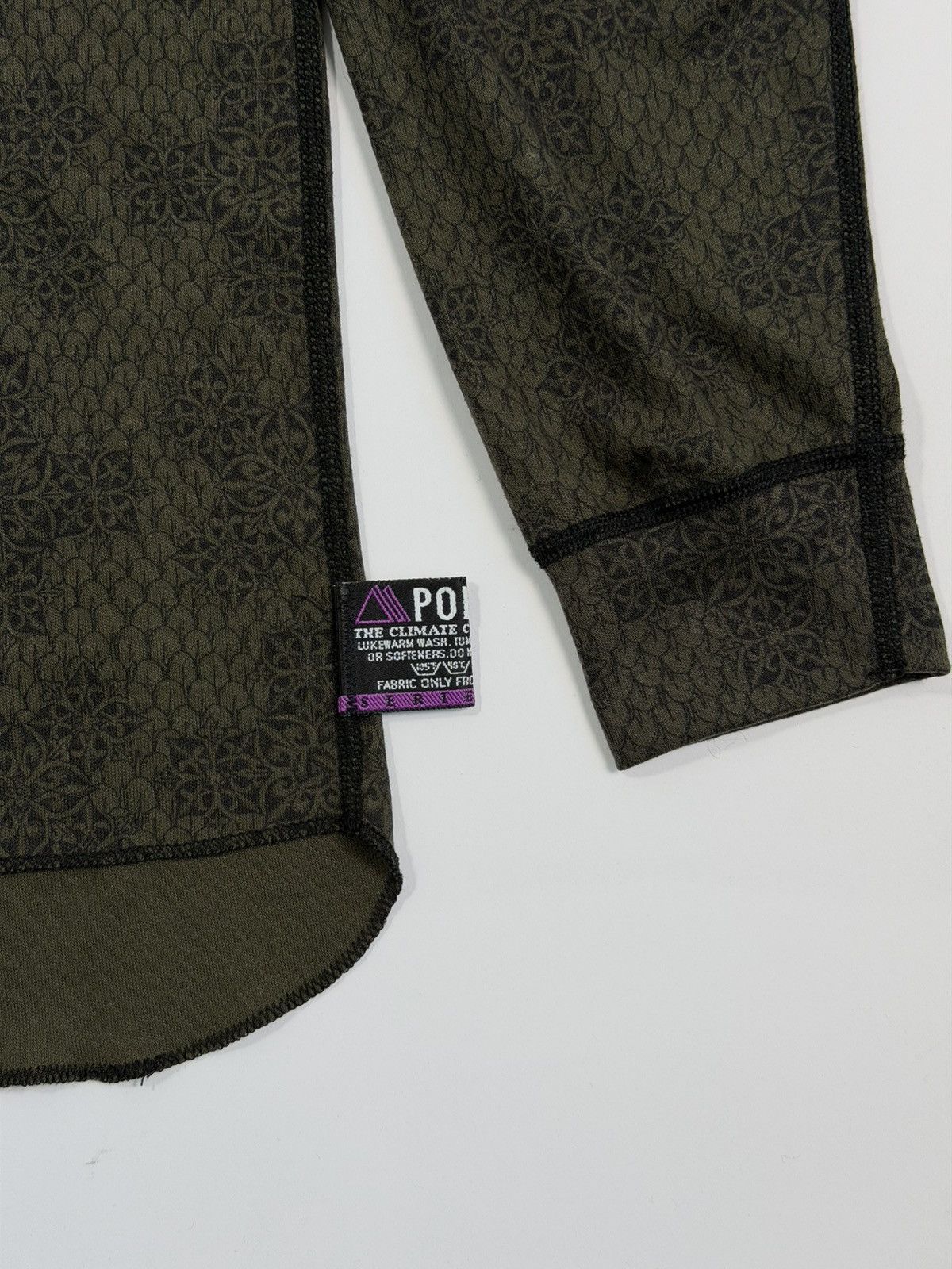 Burton ➕✖️Burton Printed Polartec Longsleeve Size US M / EU 48-50 / 2 - 4 Thumbnail