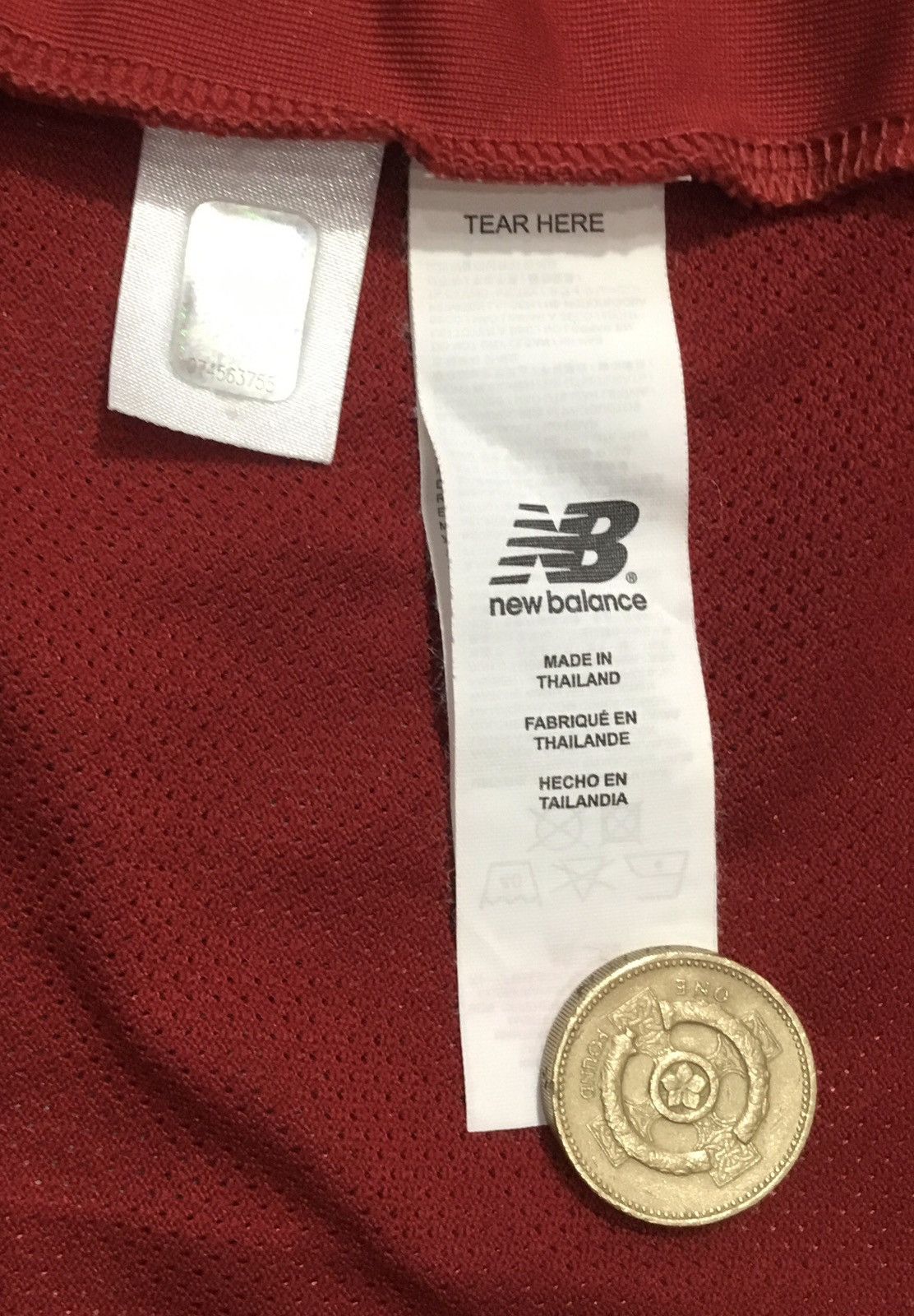 New Balance LIVERPOOL 2019 2020 HOME SOCCER JERSEY FOOTBALL SHIRT Size US L / EU 52-54 / 3 - 8 Thumbnail