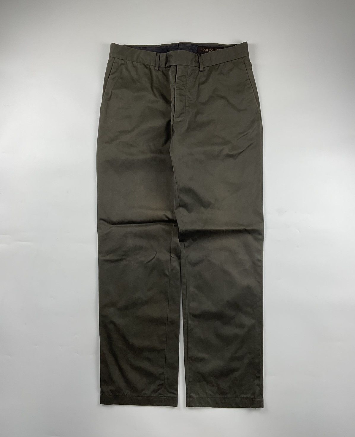 Louis Vuitton Louis Vuitton LV Logo Buckle Trouser Size US 32 / EU 48 - 2 Thumbnail