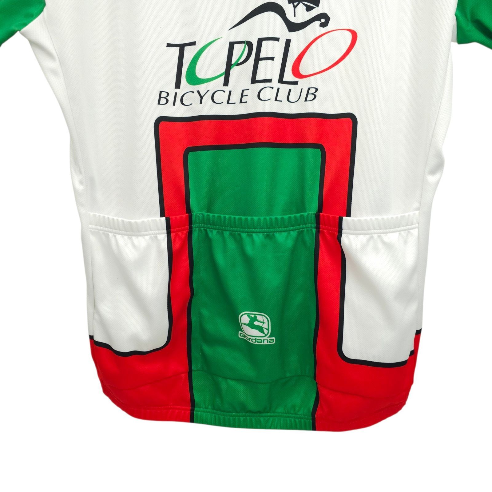 Giordano Giordana Cycling Jersey Mens XL Tupelo Bicycle Club Full Zip Size US XL / EU 56 / 4 - 14 Thumbnail