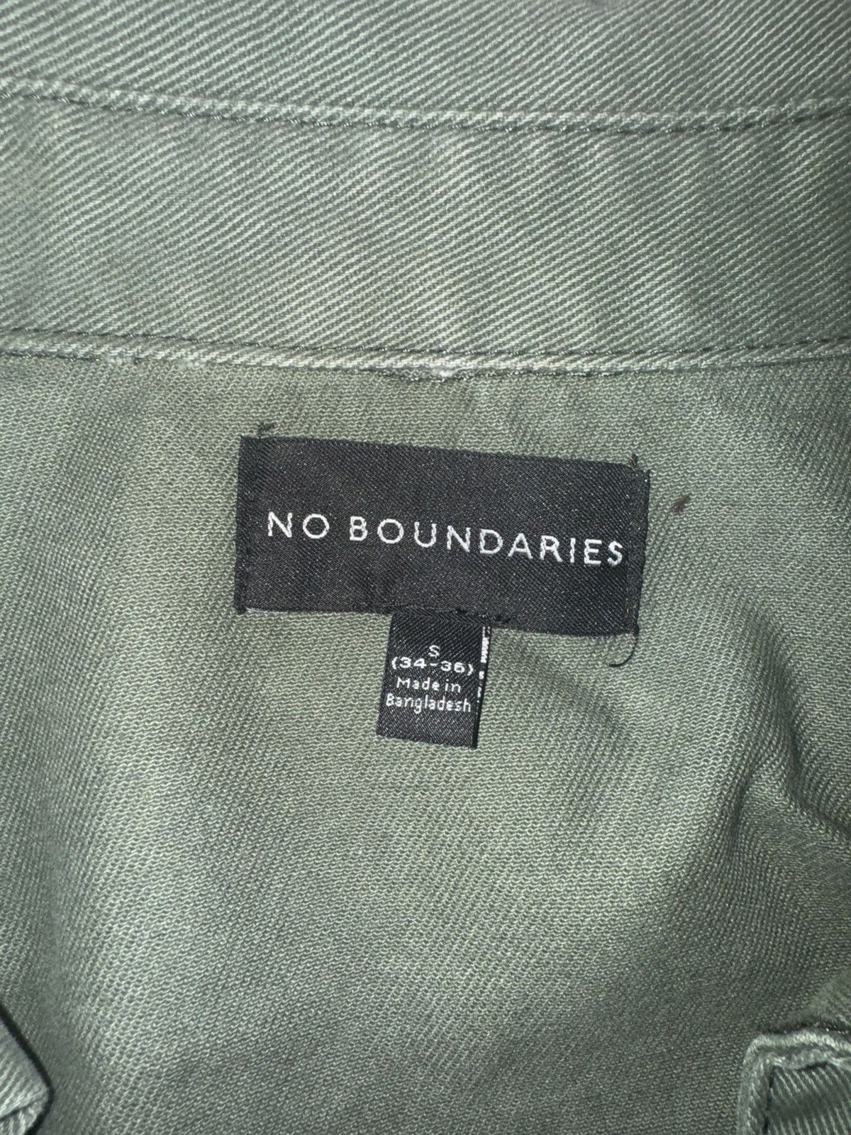 Other No Boundaries Green Shacket Size US S / EU 44-46 / 1 - 3 Thumbnail