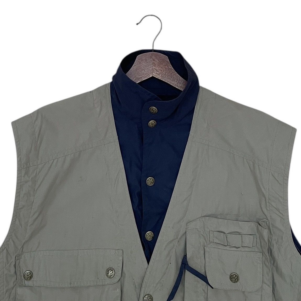 Jack Wolfskin × Vintage Vintage Brand Jack Wolfskin Vest 1990s Size US L / EU 52-54 / 3 - 7 Thumbnail