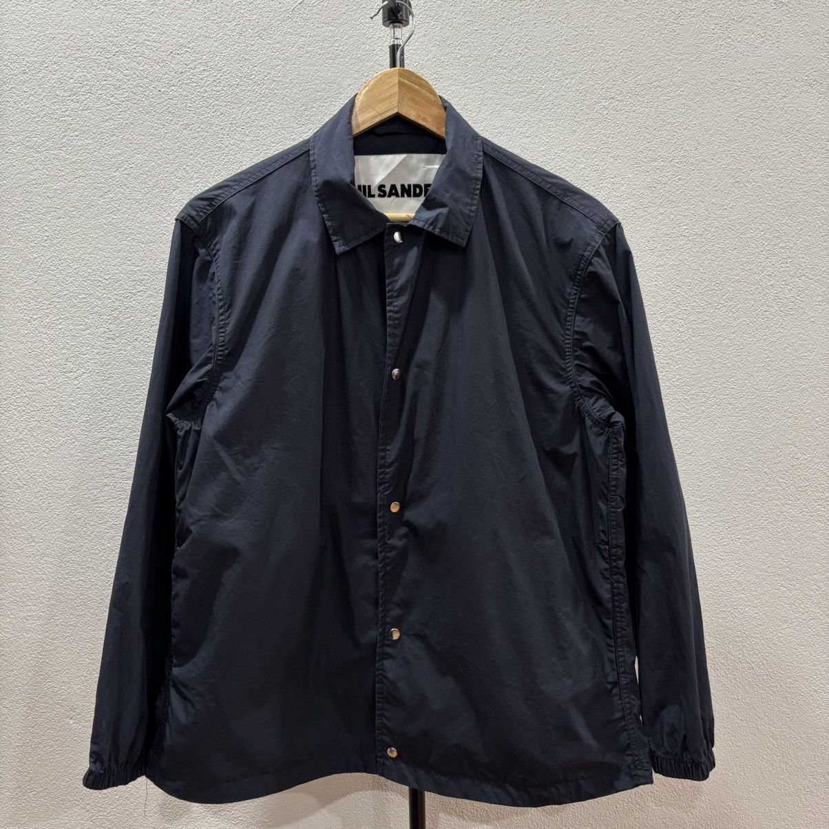 Jil Sander JIL SANDER Coach Jacket Navy Size US S / EU 44-46 / 1 - 3 Thumbnail