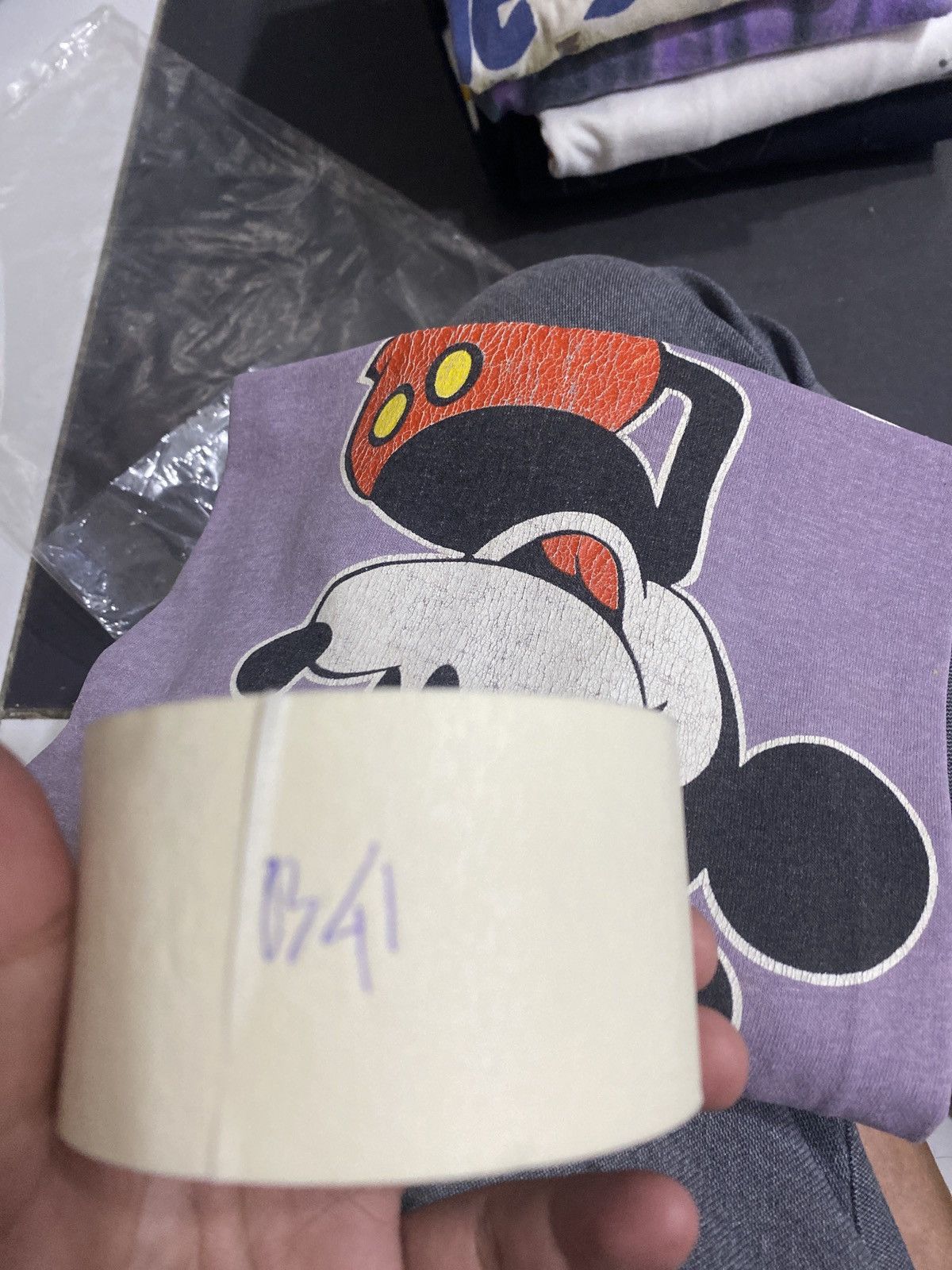 Mickey Mouse VINTAGE RINGER MICKEY MOUSE Size US L / EU 52-54 / 3 - 7 Thumbnail