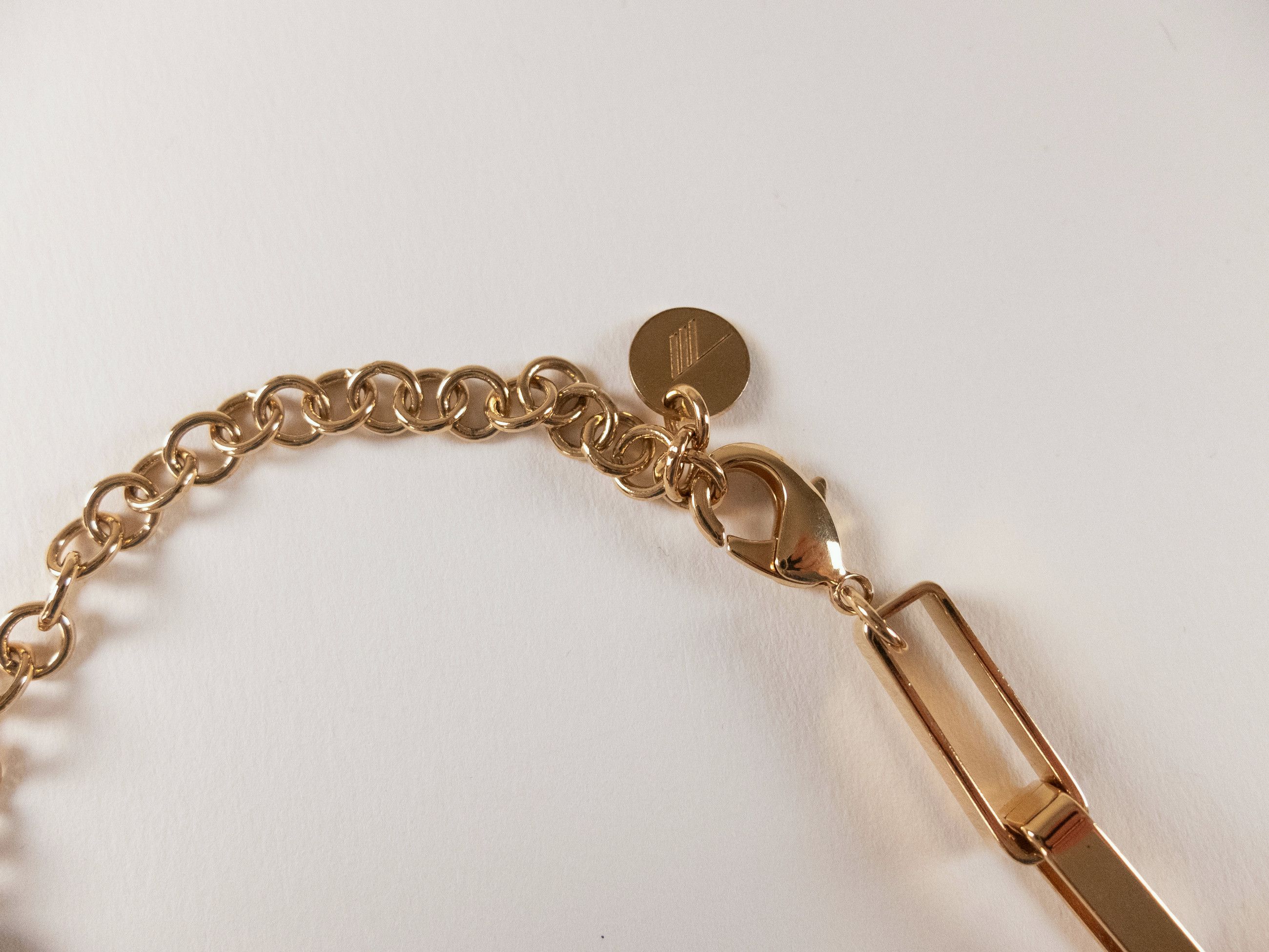 The Attico THE ATTICO gold tone chain metal necklace authentic Italy Size ONE SIZE - 3 Thumbnail