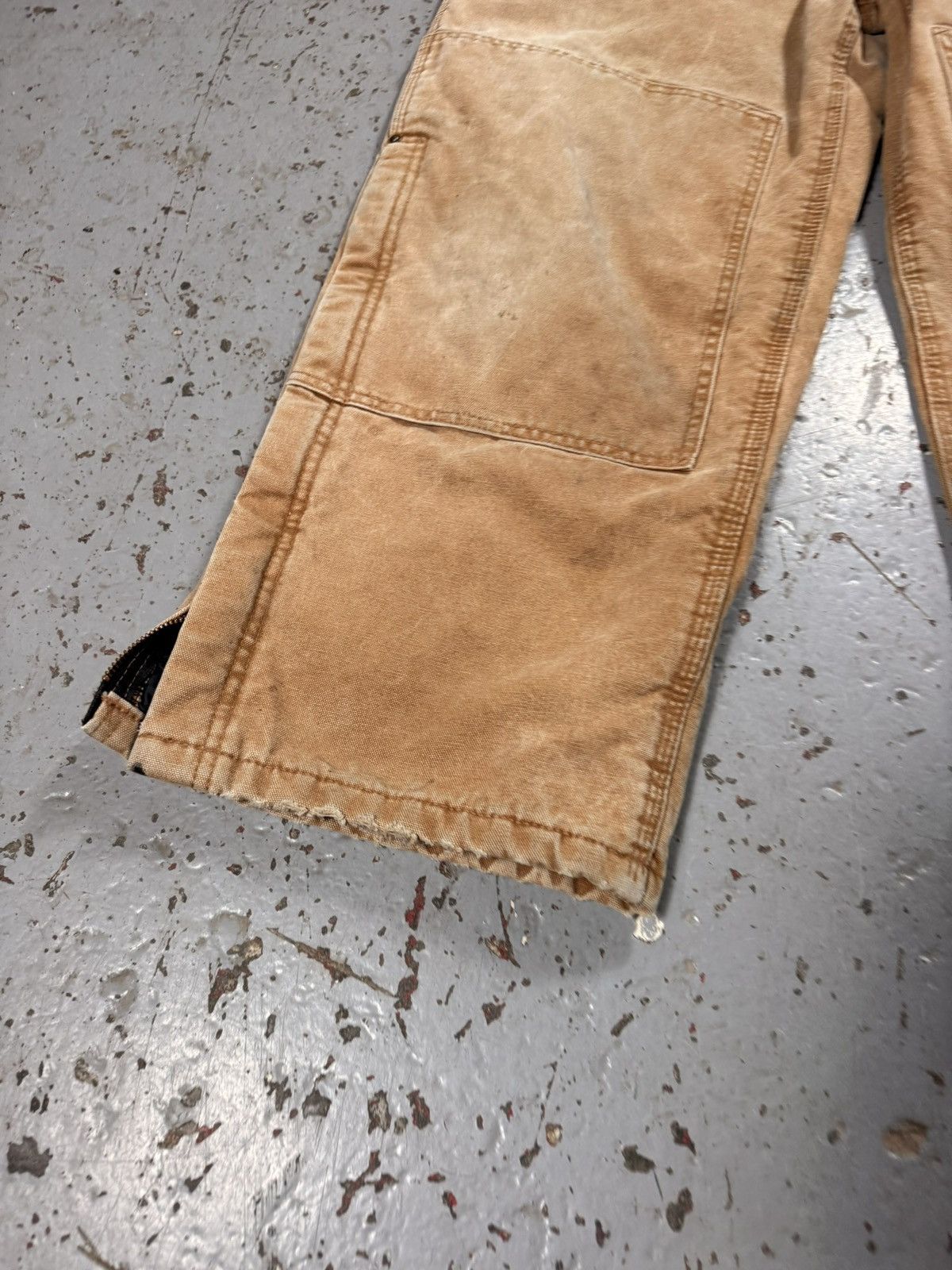 Carhartt Vintage Distressed Double Knee Carhartt Overalls Size US 40 / EU 56 - 5 Thumbnail