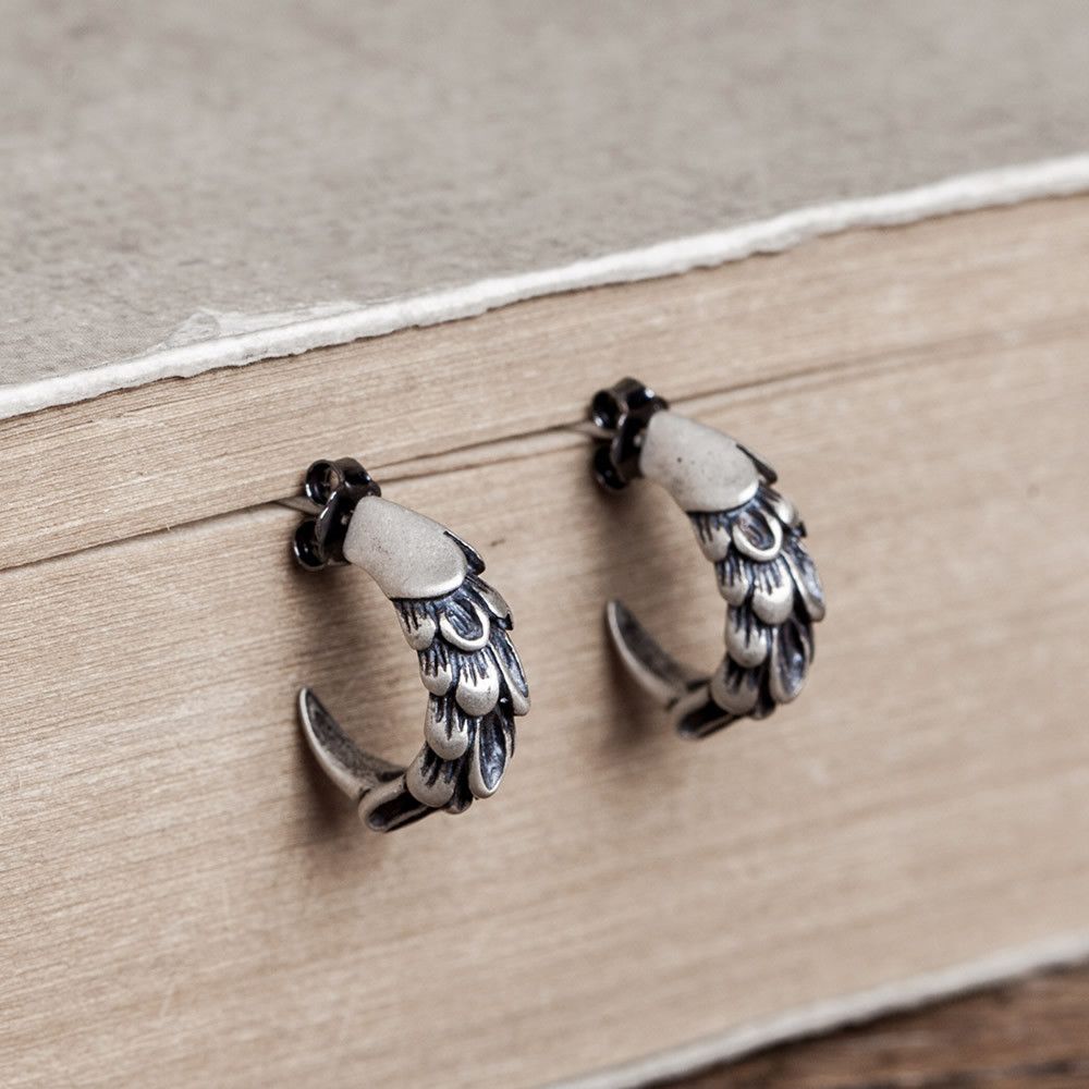 Jewelry Vibe Earrings One Pairs Chrome Jewelry Size ONE SIZE - 1 Thumbnail