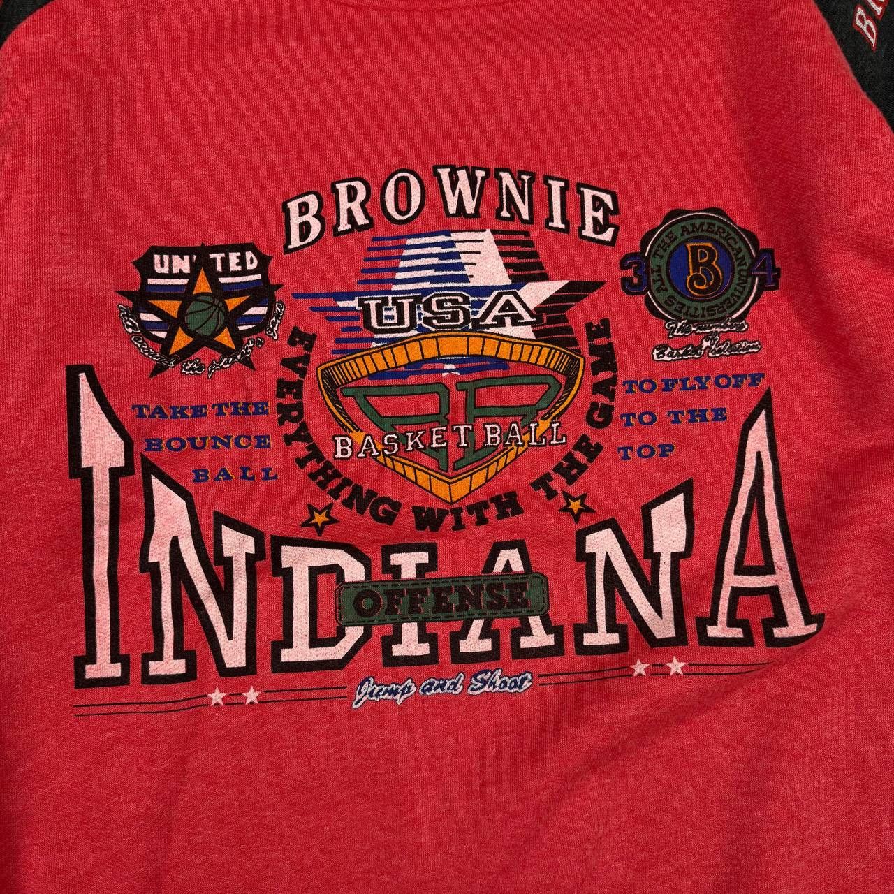 Supreme VINTAGE 90S INDIANDA BASKETBALL SWEATSHIRT Size US XL / EU 56 / 4 - 2 Thumbnail