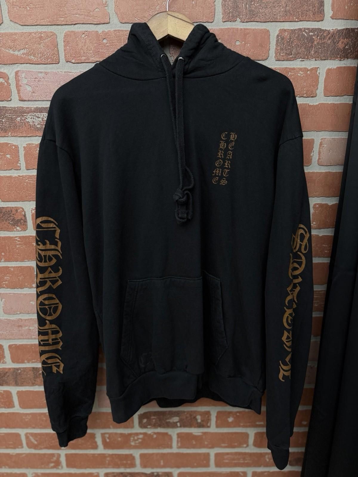 Chrome Hearts Medium - Authentic Chrome Hearts Mens Black Brown Hoodie Size US M / EU 48-50 / 2 - 2 Thumbnail