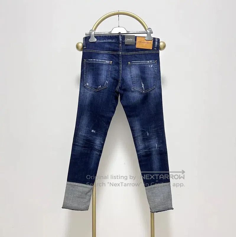 Dsquared2 DSQUARED2 Men's Casual Pants in Deep Blue . Size US 27 - 6 Thumbnail