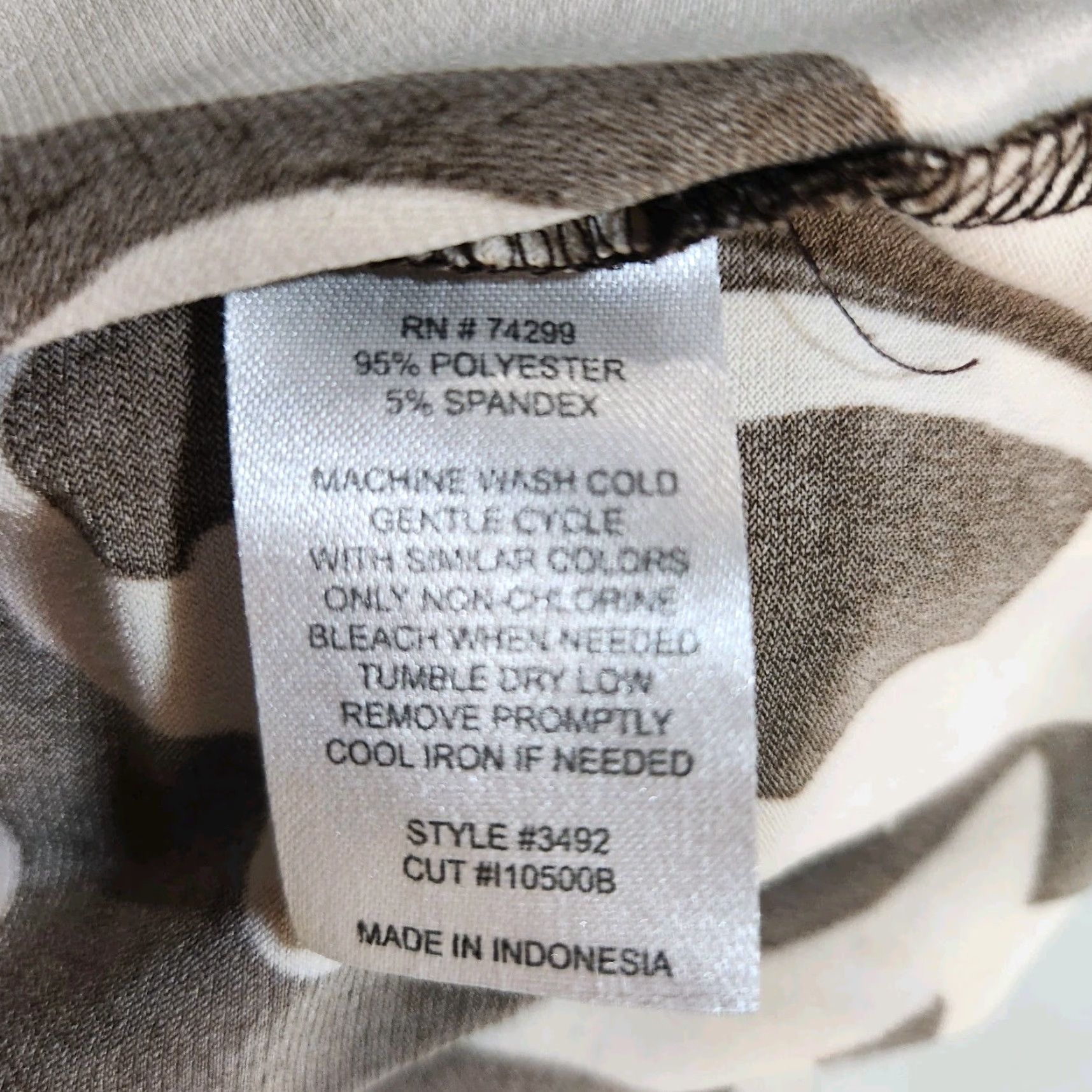 Vintage VINTAGE En Focus Studio Womens 8 Y2K Brown/Ivory/Lime Green Tank Shift Dress Size M / US 6-8 / IT 42-44 - 6 Thumbnail