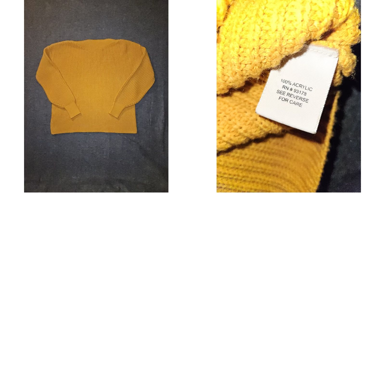 Vintage Philosophy Sweater Women's Small Gold Thick Knit Ribbed Should Button Pullover Knit Acrylic Hand Wash Only Womens Sportswear? Size S / US 4 / IT 40 - 8 Thumbnail