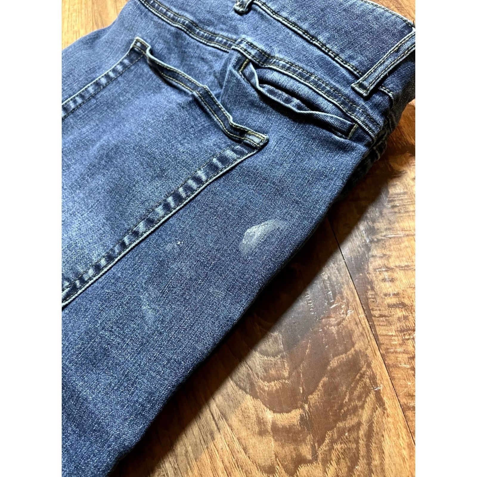 Denime Viktos Jeans Mens 41x32 Blue Denim Regular straight USA Pocket Breathable F565 Size US 41 - 7 Thumbnail