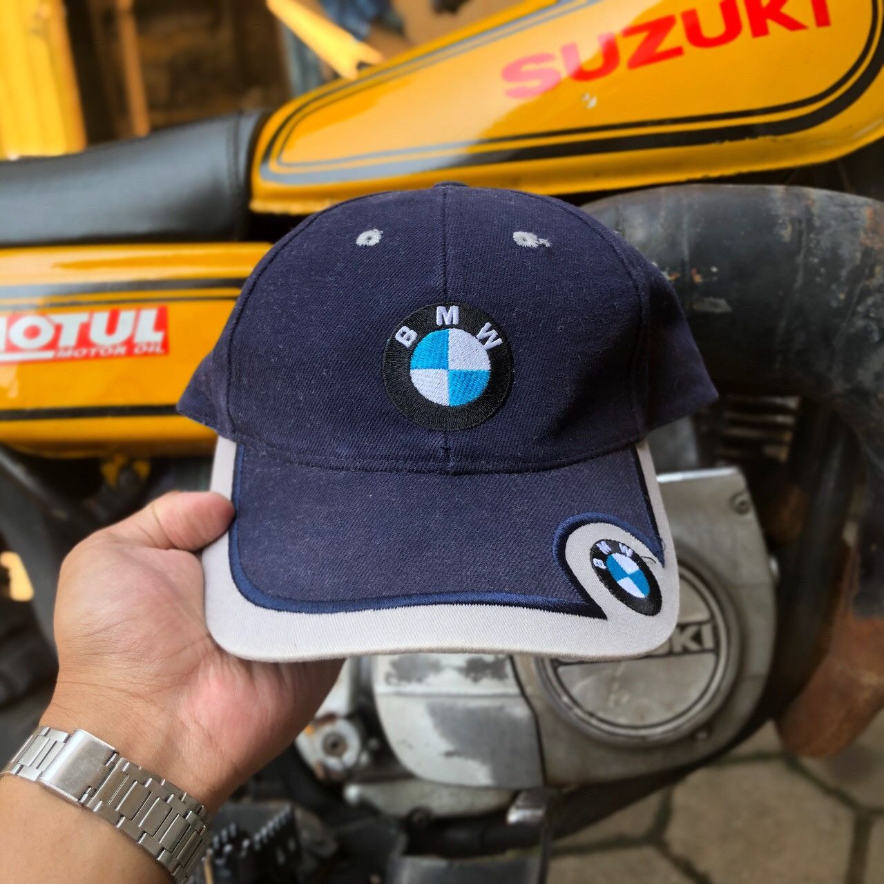 BMW Vintage BMW Dat Hat Size ONE SIZE - 1 Thumbnail