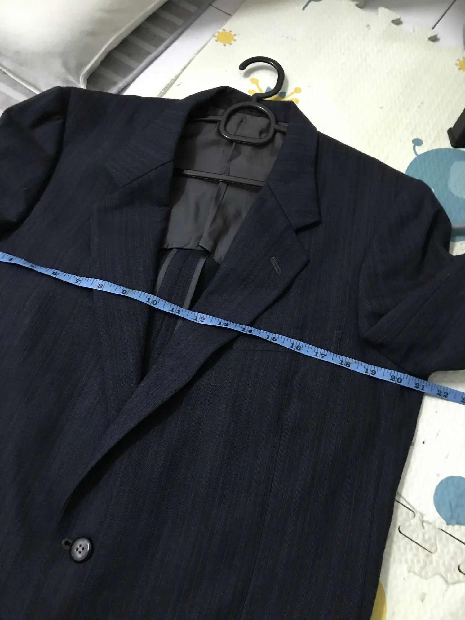 Saint Laurent Paris Saint Laurent Stripes Wool Jacket Size US L / EU 52-54 / 3 - 11 Thumbnail