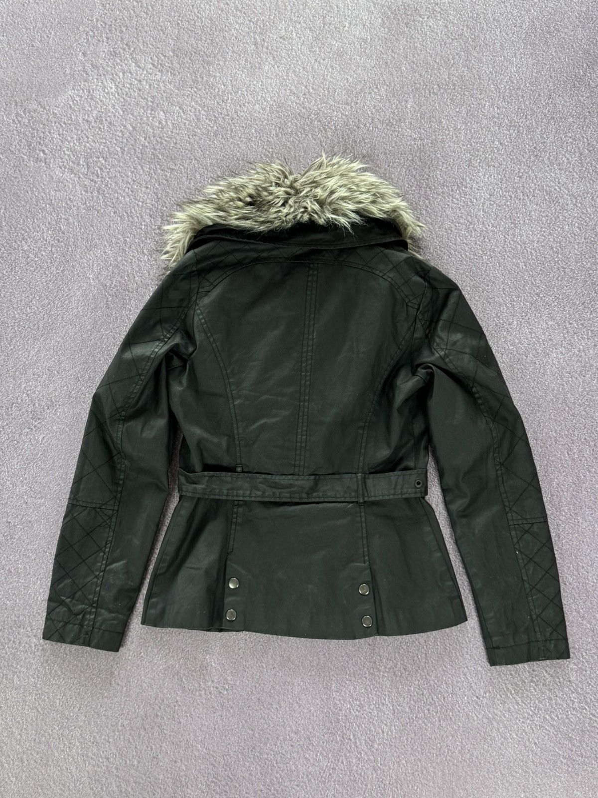 Avant Garde IfSixWasNine LGB Style Fur Leather Jacket VTG