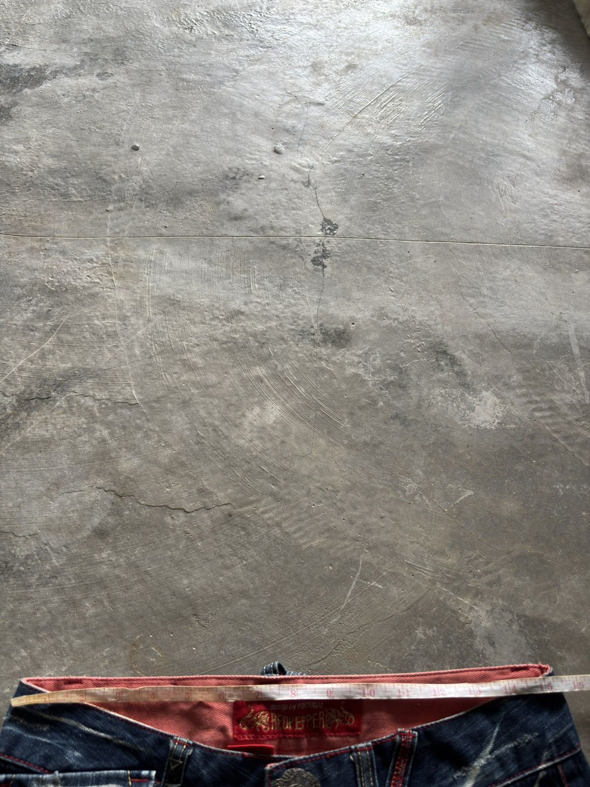 Hysteric Glamour FLARE RED PEPPER JEANS RED LABEL japanese distressed punk Size US 29 - 19 Thumbnail