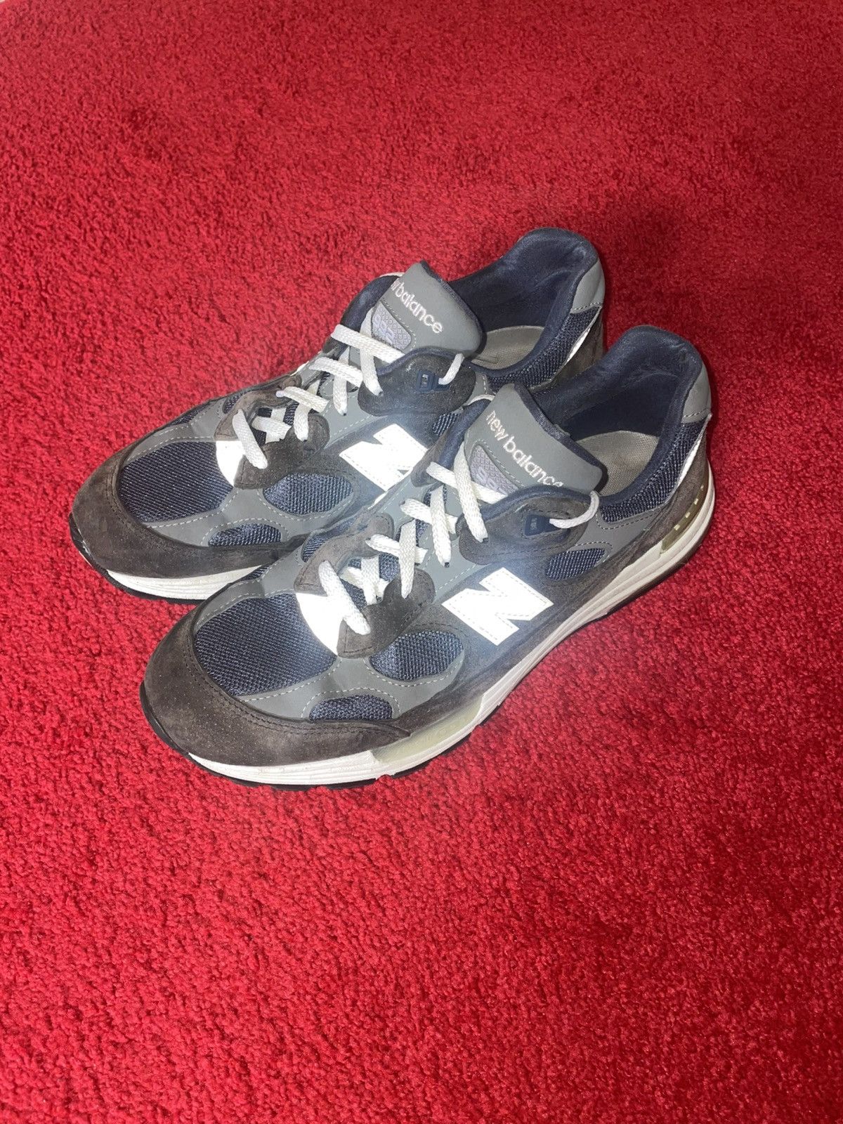New Balance New balance 992 grey/navy Size US 9.5 / EU 42-43 - 2 Thumbnail