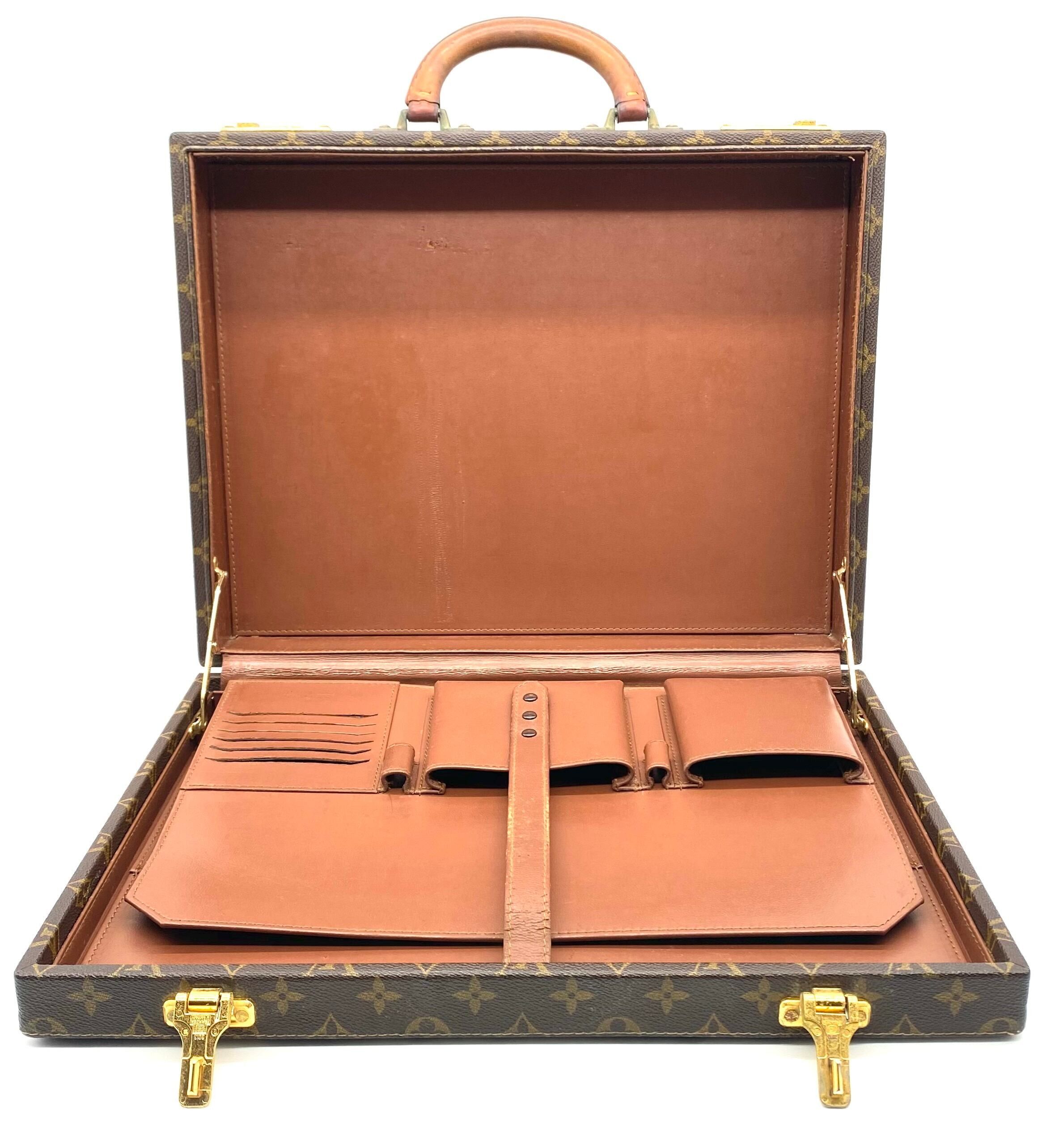 Louis Vuitton Vintage Louis Vuitton Attache cases Monogram M53122 CO1910 Size ONE SIZE - 7 Thumbnail