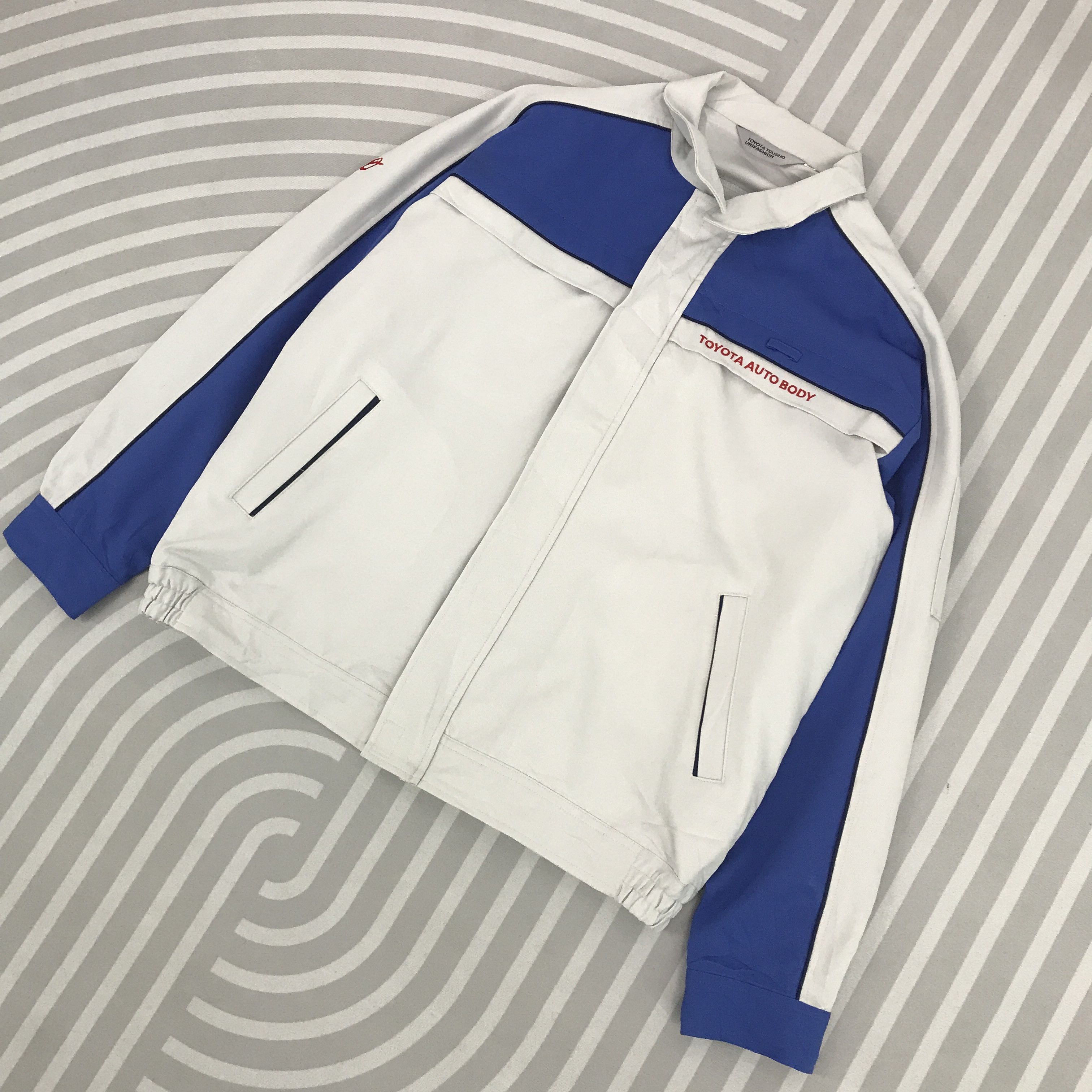 Japanese Brand × Vintage Vintage Toyota Auto Body Racing up zipper Jacket Size US M / EU 48-50 / 2 - 3 Thumbnail