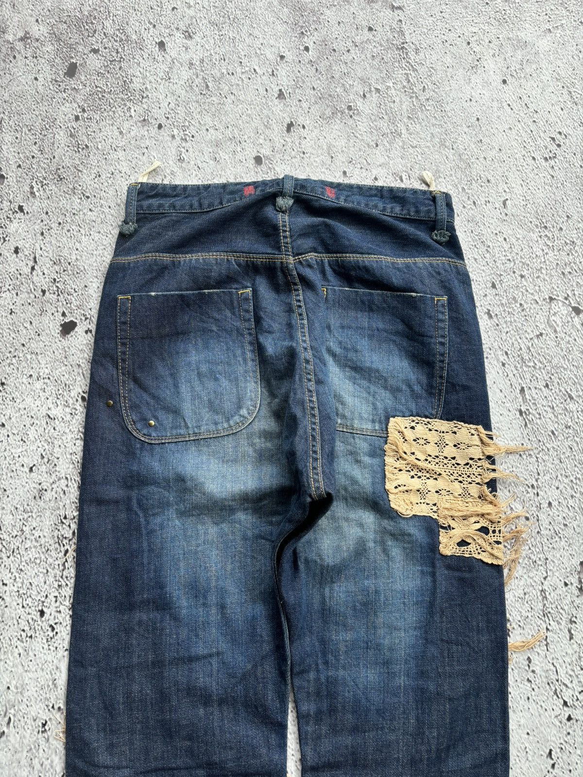 Hysteric Glamour 2000's Baloony and bed Distressed style Jeans Size US 30 / EU 46 - 3 Thumbnail