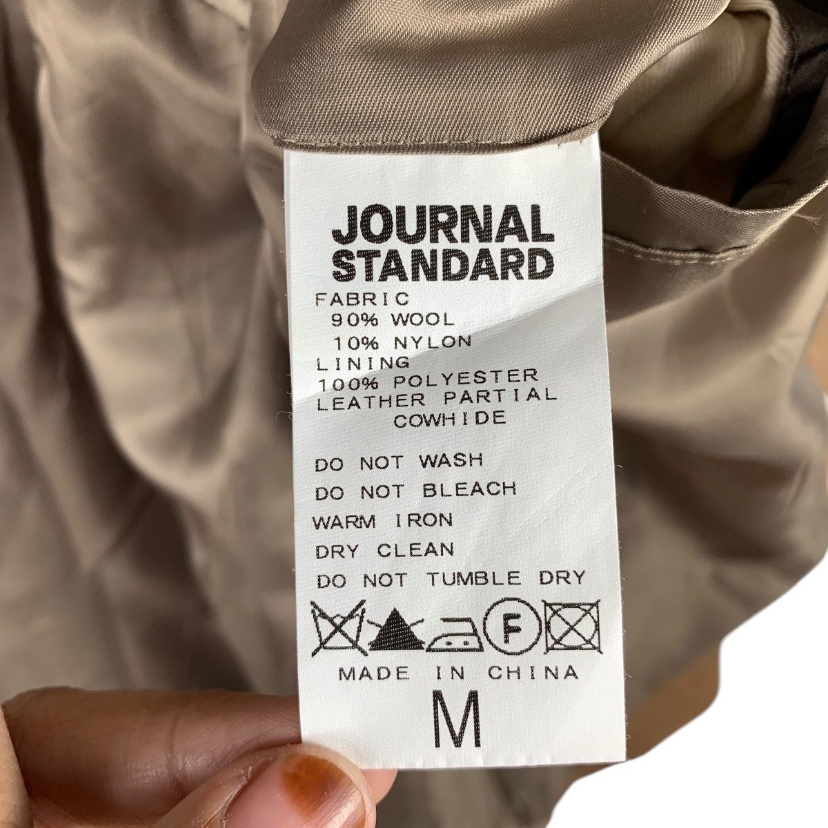 Japanese Brand × Journal Standard JOURNAL STANDARD Japanese Brand Casualwear Wool Coat Jacket Size US M / EU 48-50 / 2 - 9 Thumbnail