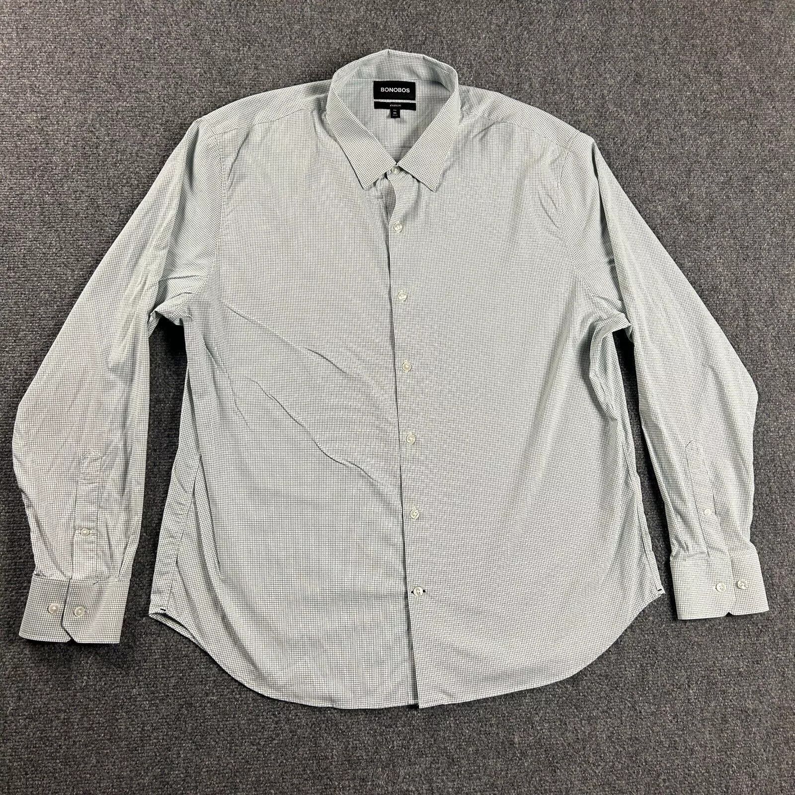 Bonobos Bonobos Shirt Mens XXL Check Athletic Fit Stretch A1 Grailed