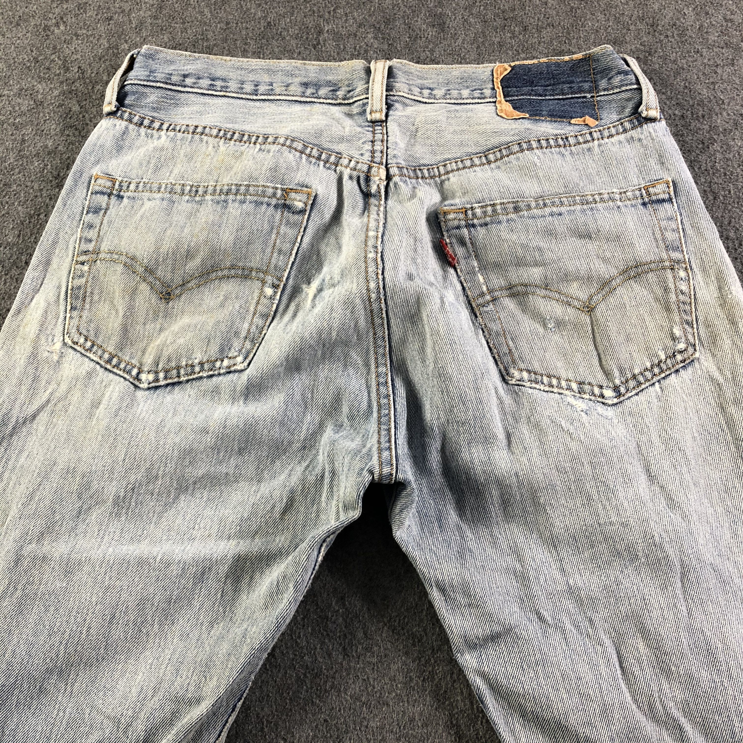 Levi's Vintage Light Wash Levis 501 Jeans-J3340 Size US 31 - 4 Thumbnail