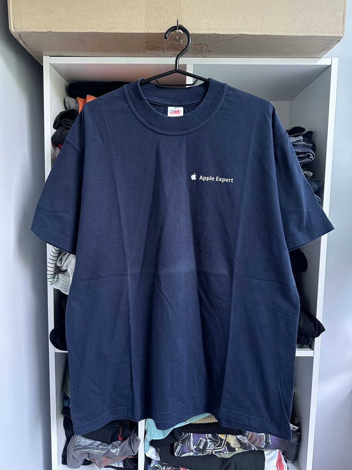 Apple 🔥VINTAGE APPLE FADED PROMO 00’s T-SHIRT🔥 Size US L / EU 52-54 / 3 - 1 Thumbnail