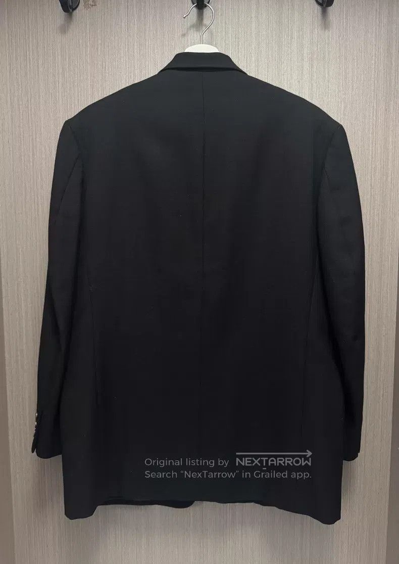 Yohji Yamamoto Yohji Yamamoto size s 98 SS irregular four button blazer Size 36S - 2 Thumbnail