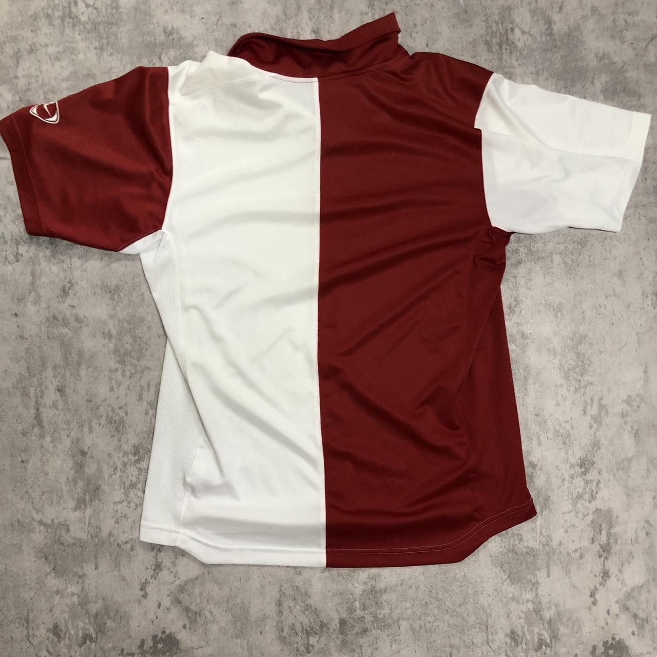 Nike Nike red and white polo shirt #poloshirt Size US L / EU 52-54 / 3 - 4 Thumbnail